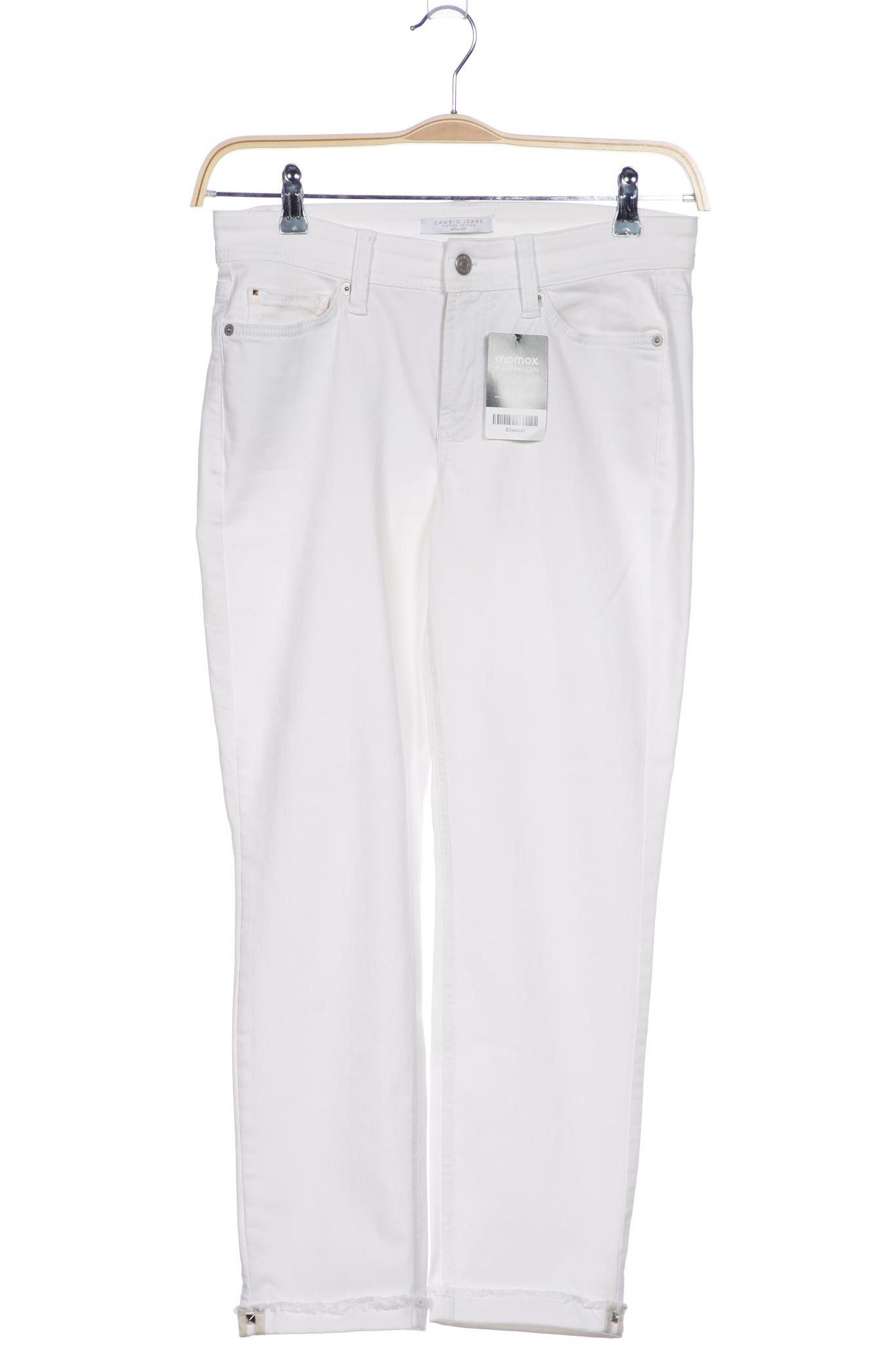 

Cambio Damen Jeans, weiß, Gr. 38