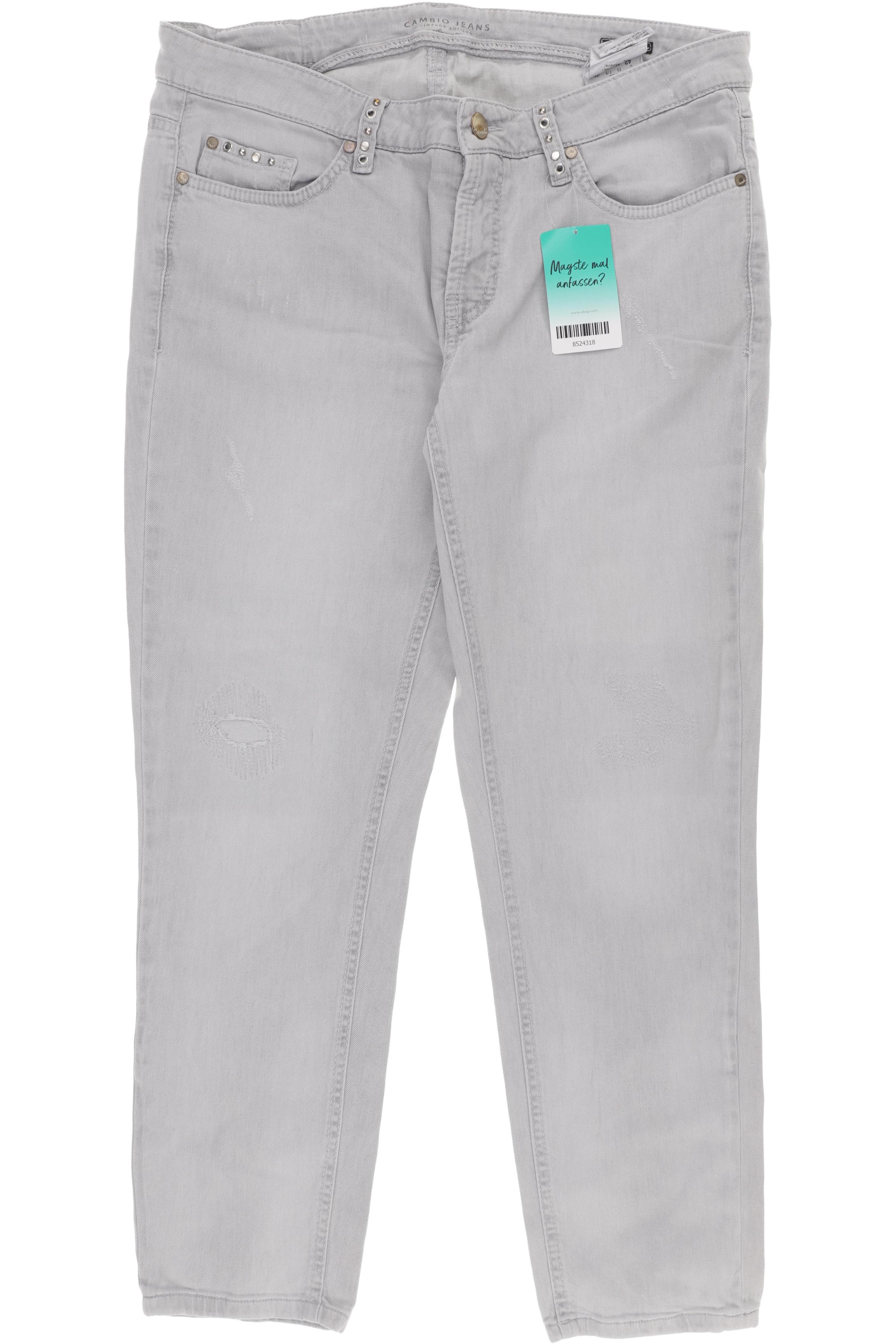

Cambio Damen Jeans, grau, Gr. 46