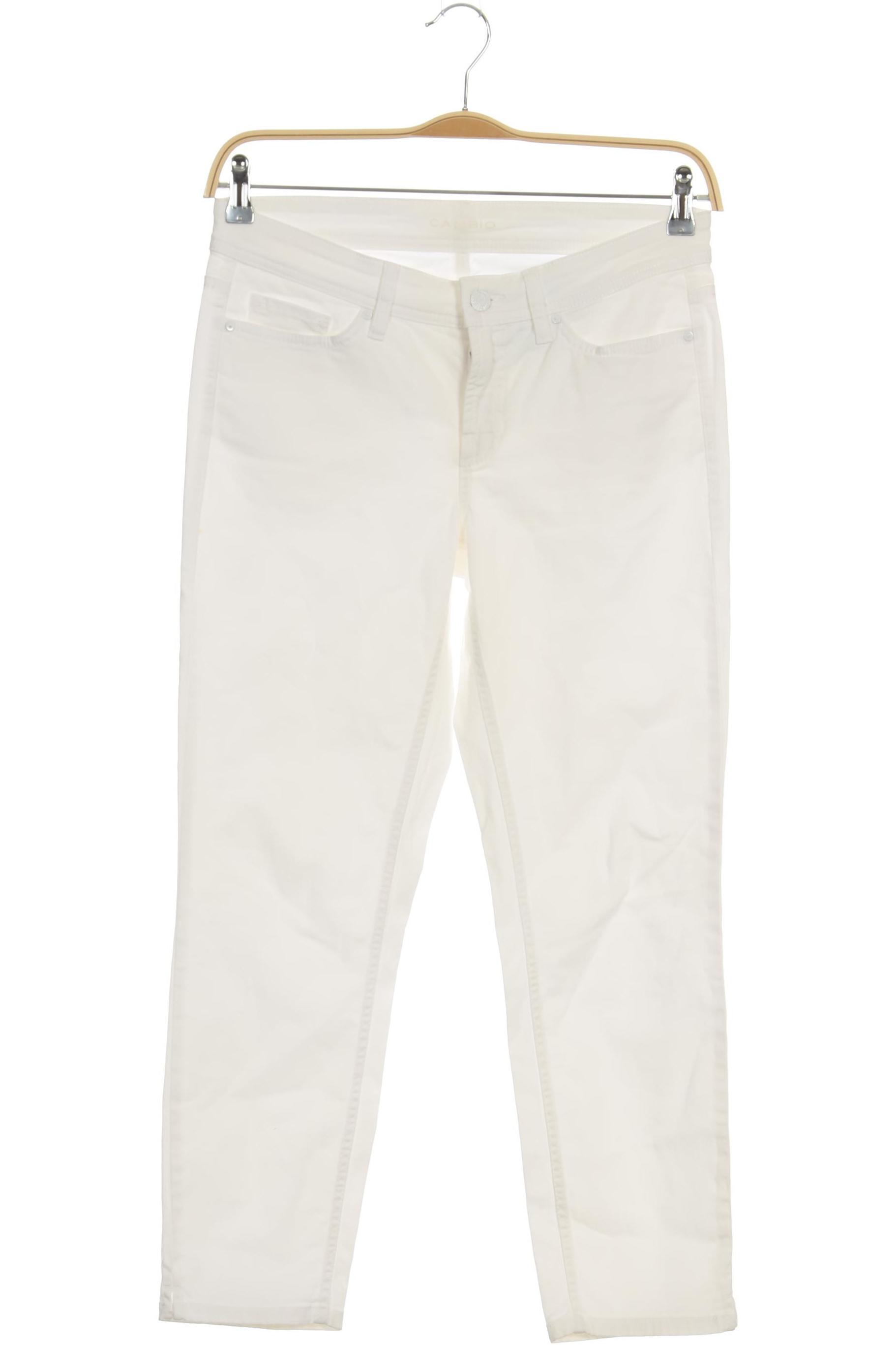 

Cambio Damen Jeans, weiß, Gr. 38