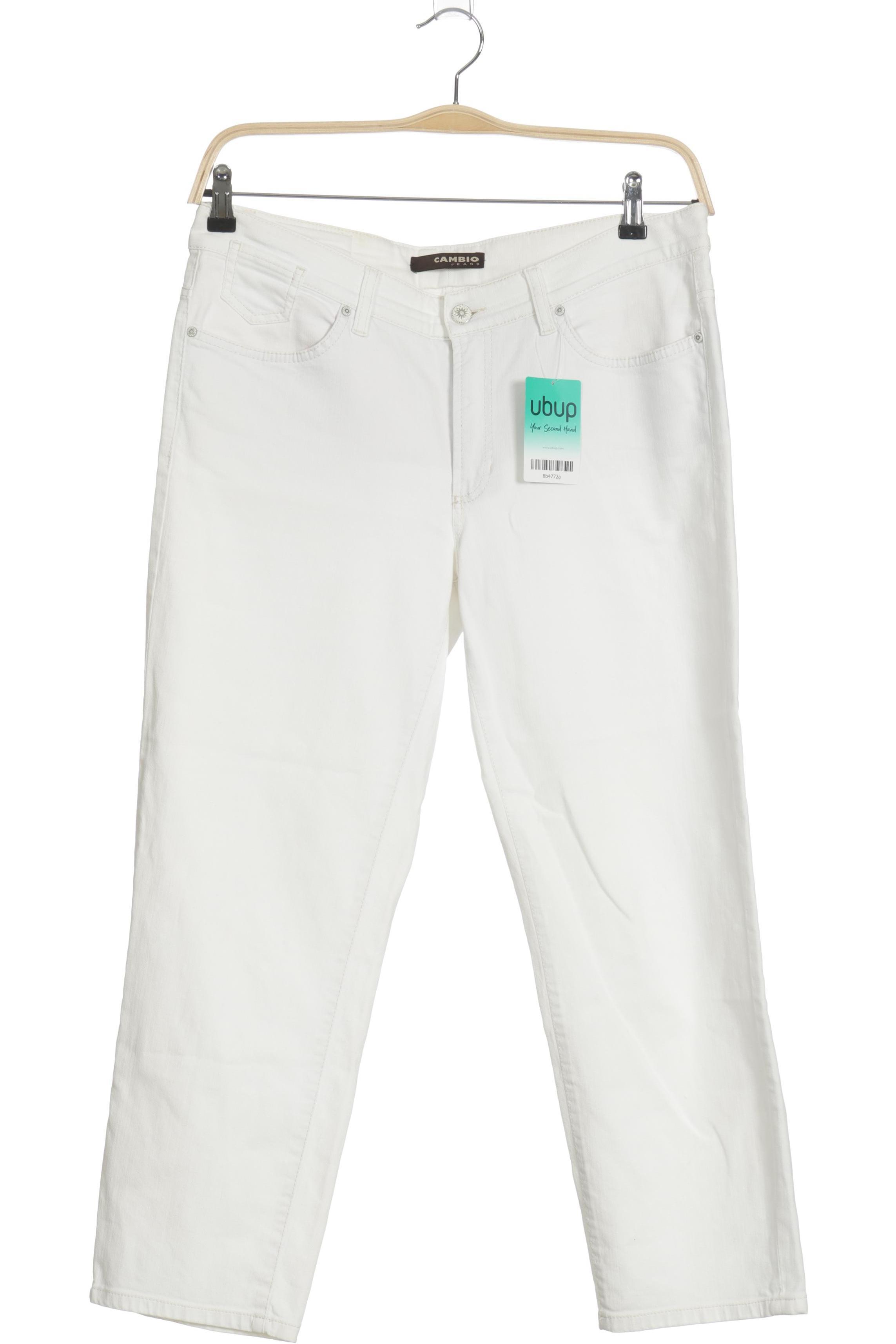 

Cambio Damen Jeans, weiß, Gr. 34