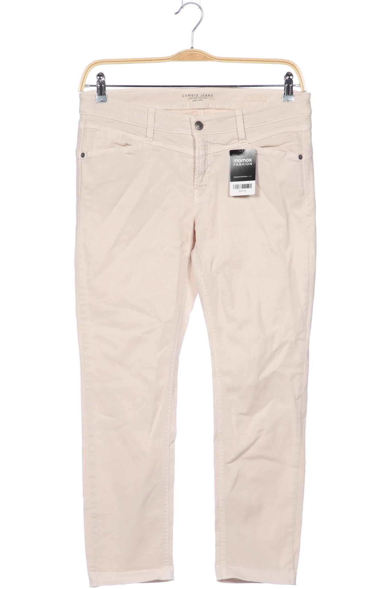 

Cambio Damen Jeans, cremeweiß, Gr. 34