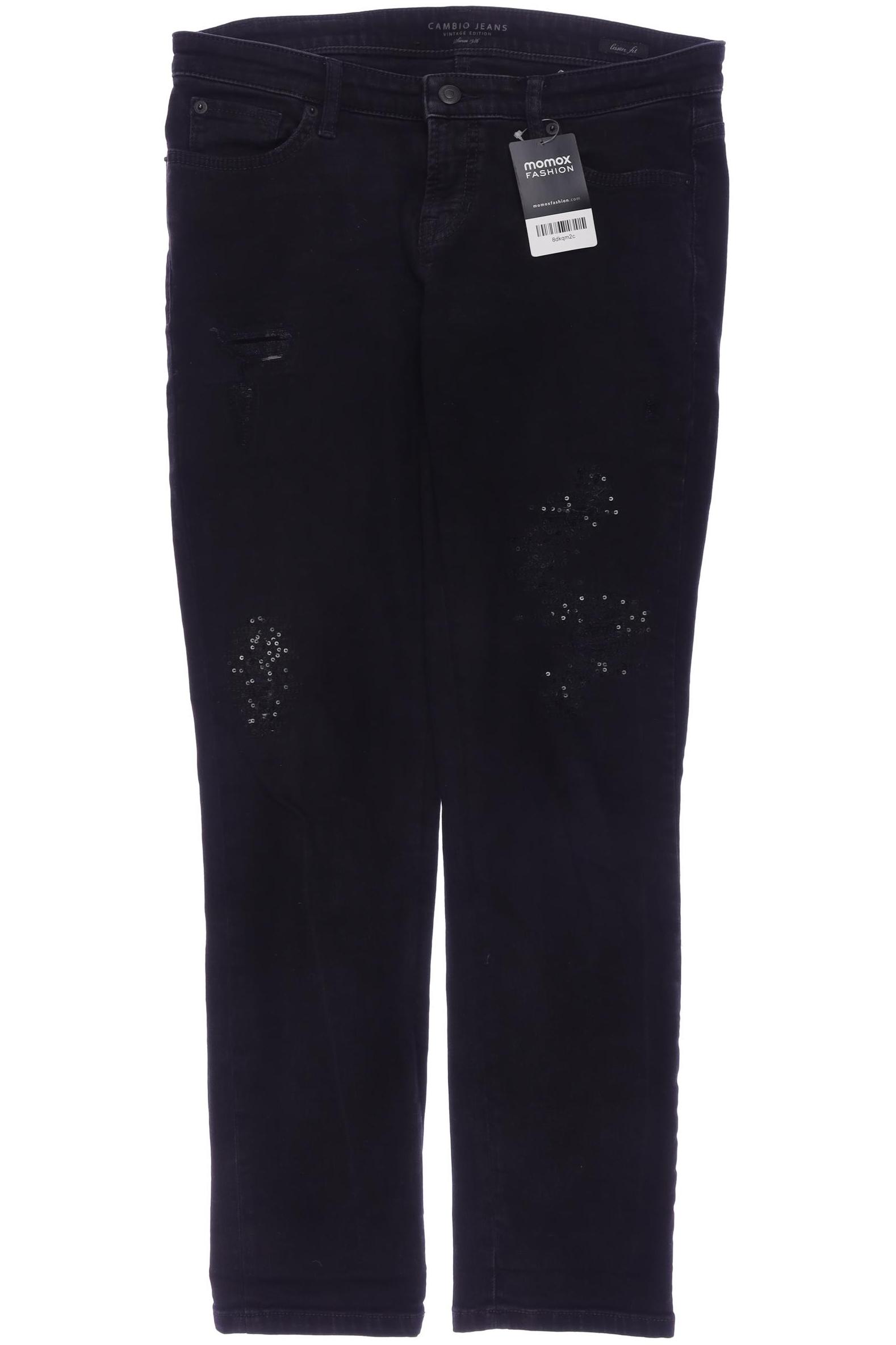 

Cambio Damen Jeans, schwarz, Gr. 32