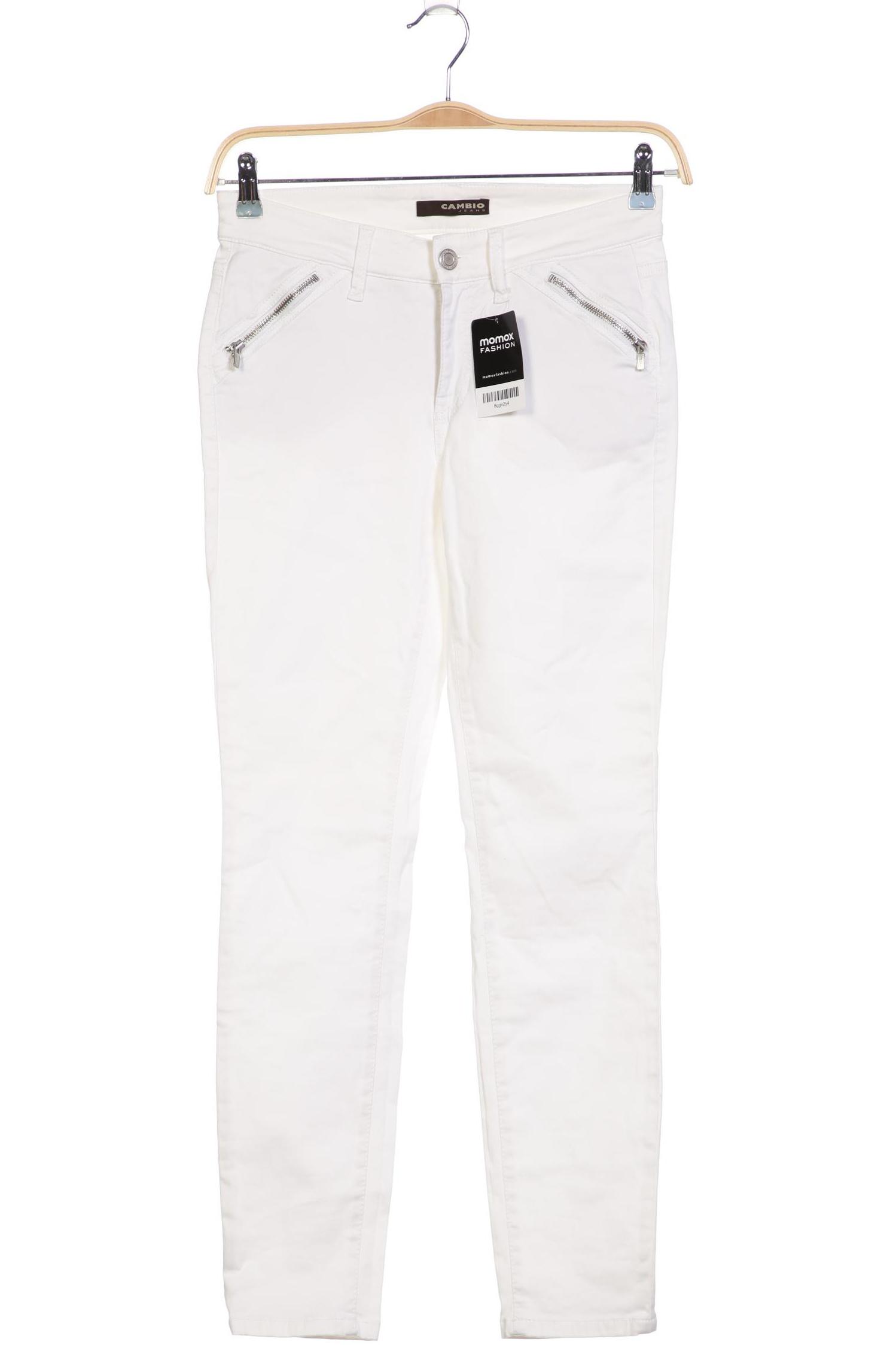 

Cambio Damen Jeans, cremeweiß, Gr. 38