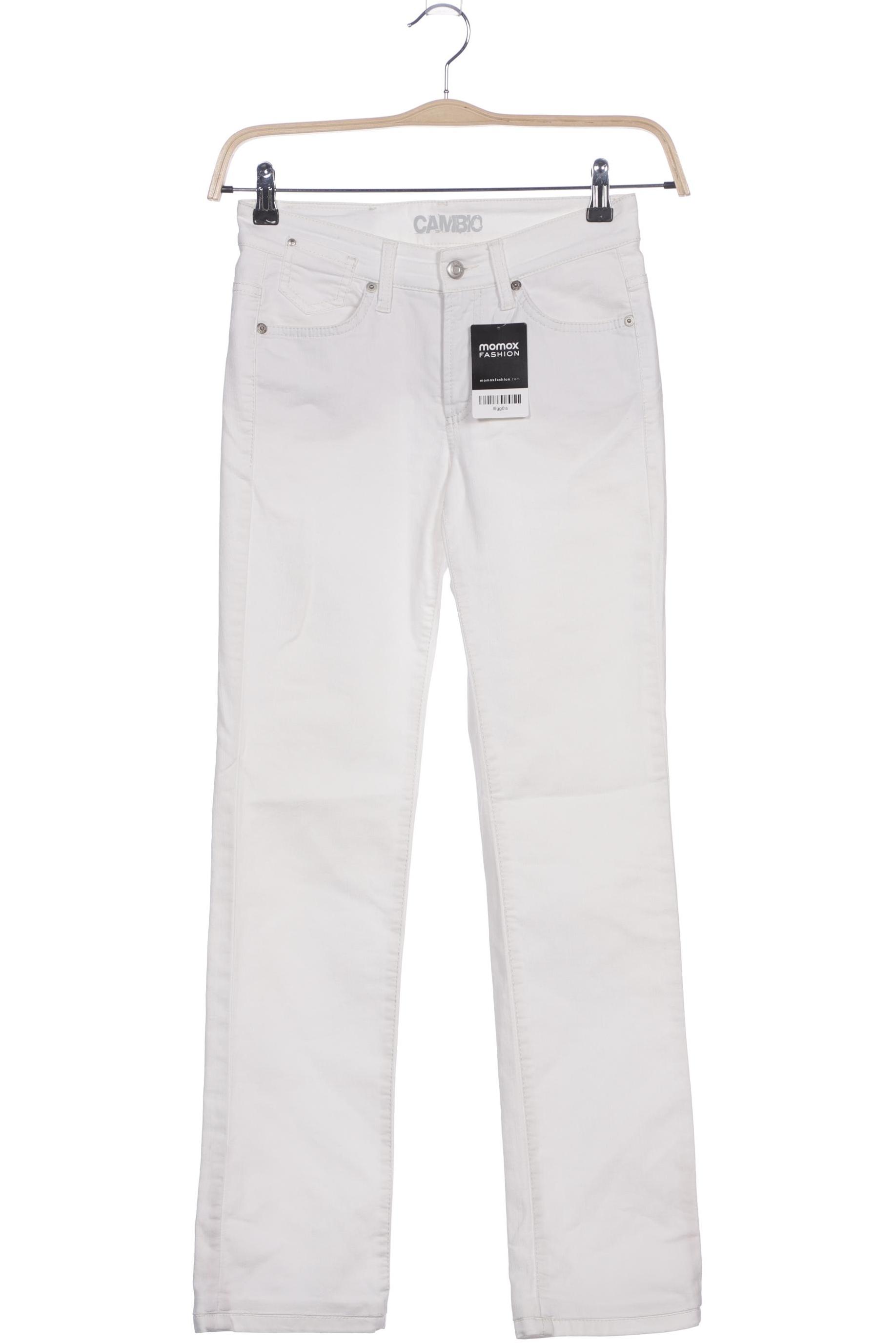 

Cambio Damen Jeans, weiß, Gr. 27