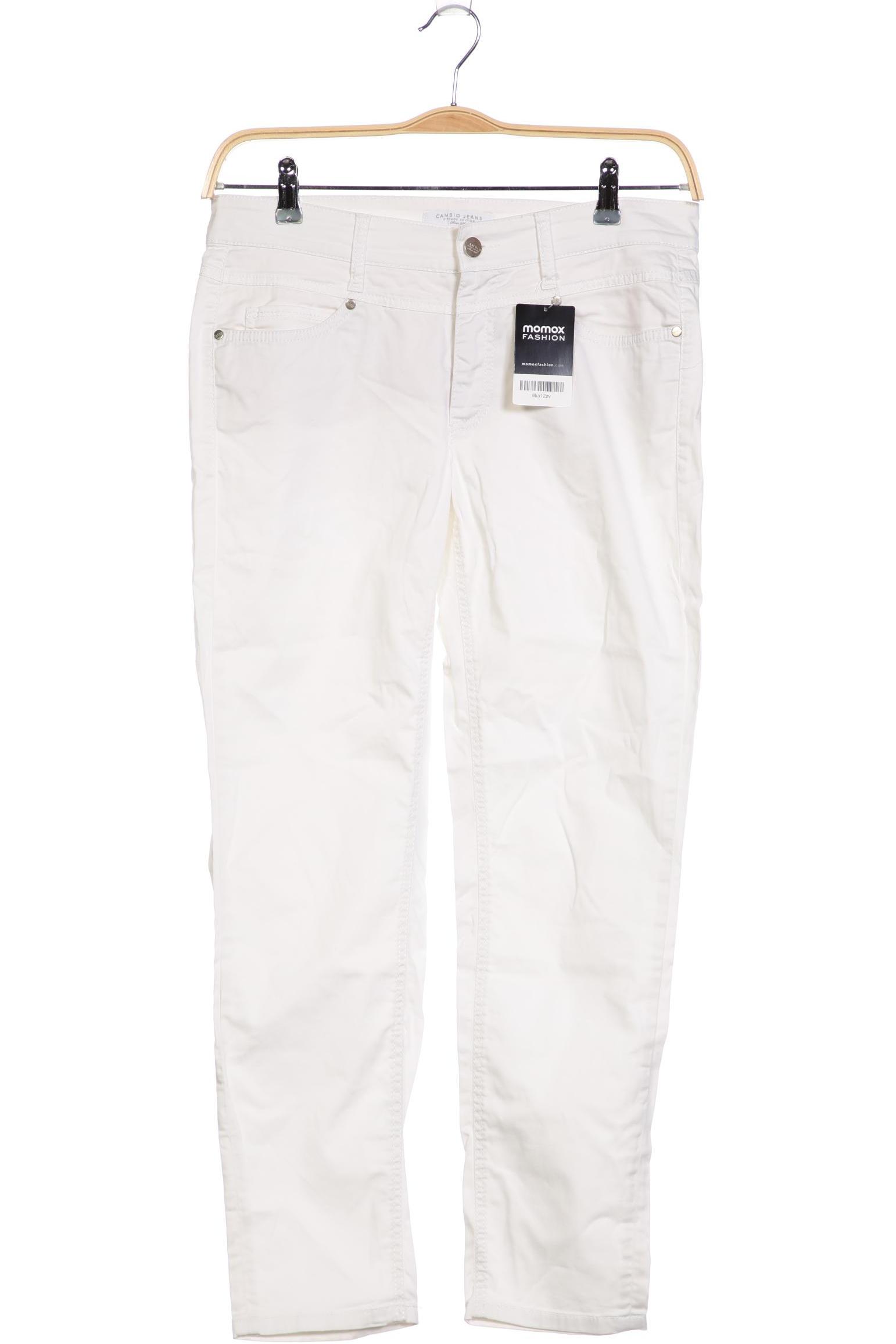 

Cambio Damen Jeans, weiß, Gr. 42