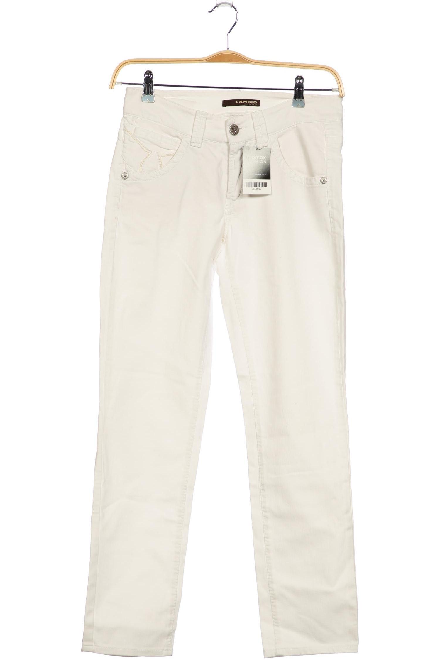 

Cambio Damen Jeans, weiß, Gr. 36