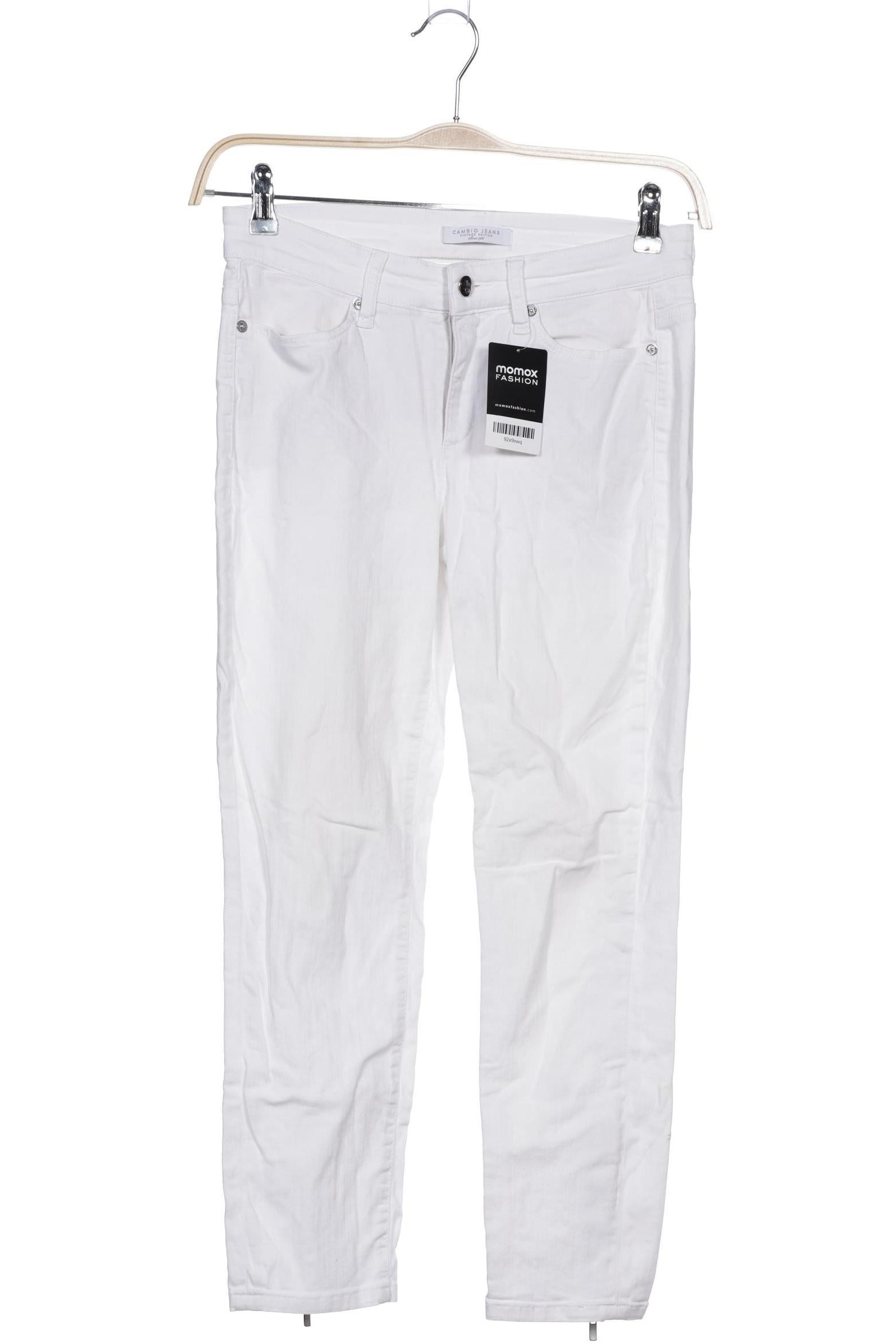 

Cambio Damen Jeans, weiß, Gr. 38