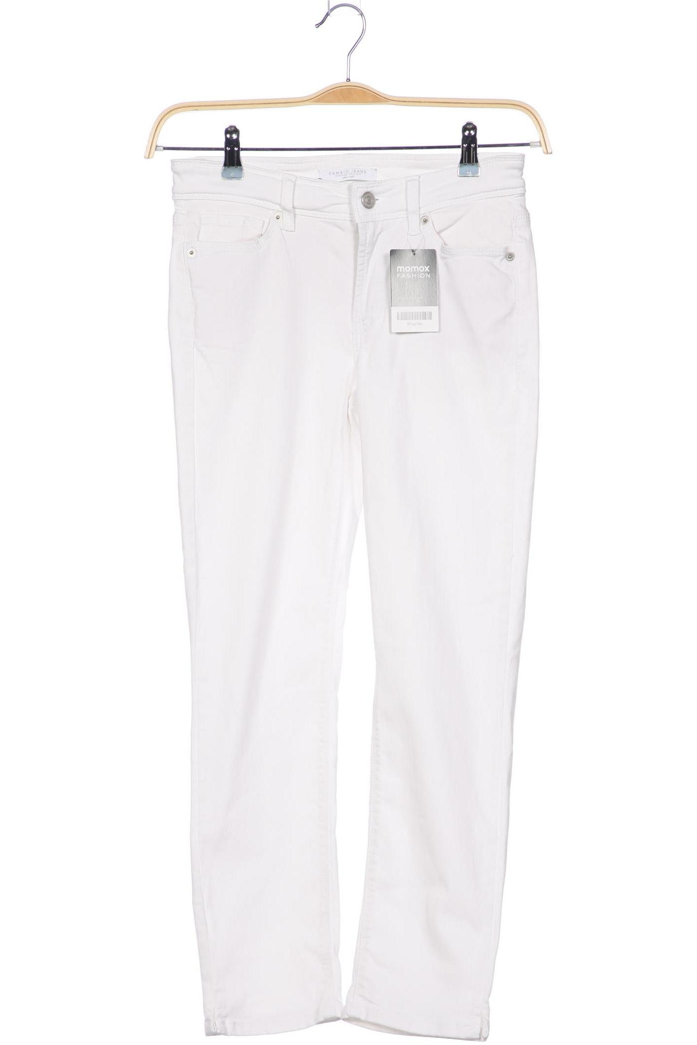 

Cambio Damen Jeans, weiß, Gr. 36