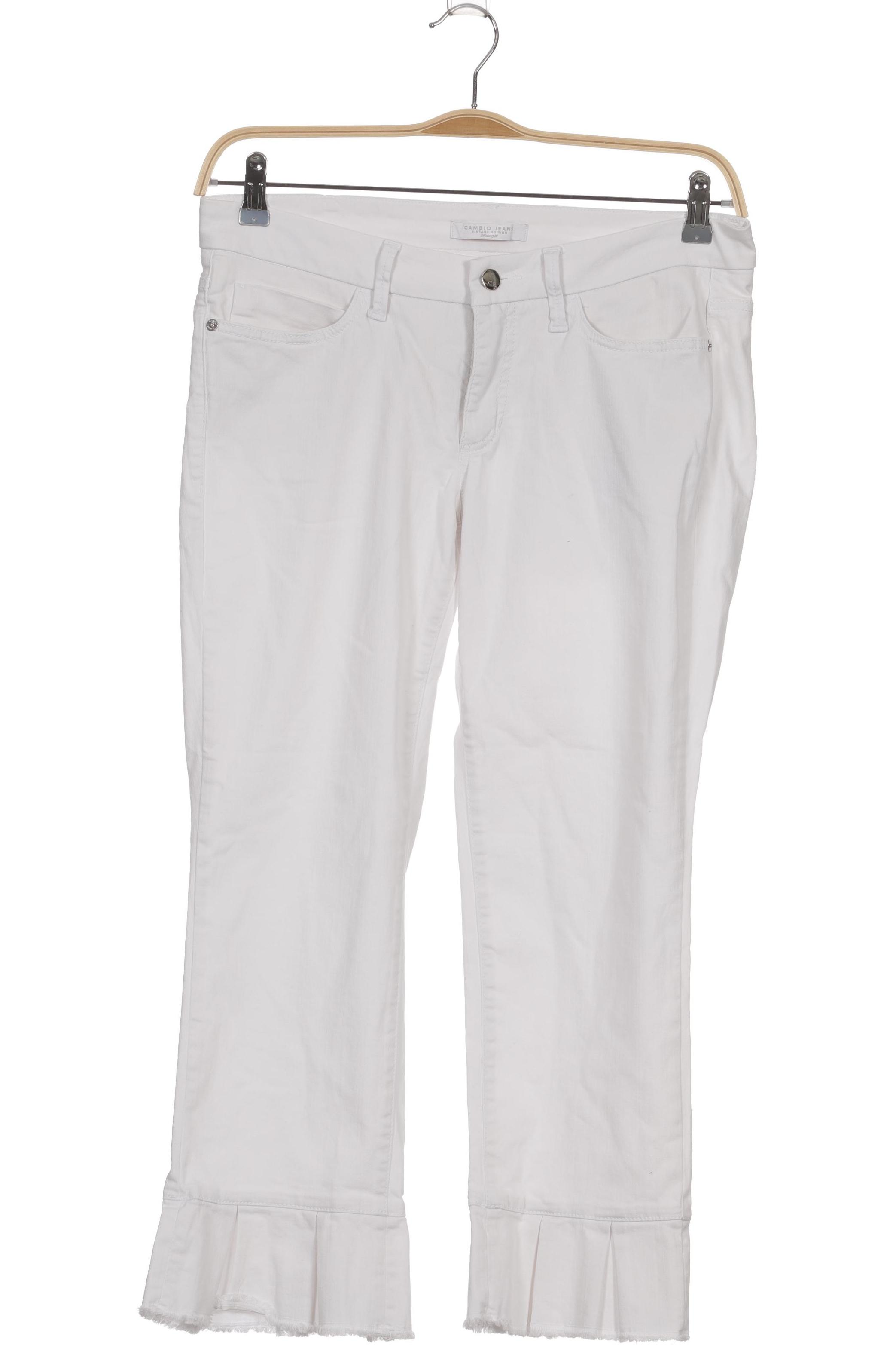 

Cambio Damen Jeans, weiß, Gr. 40