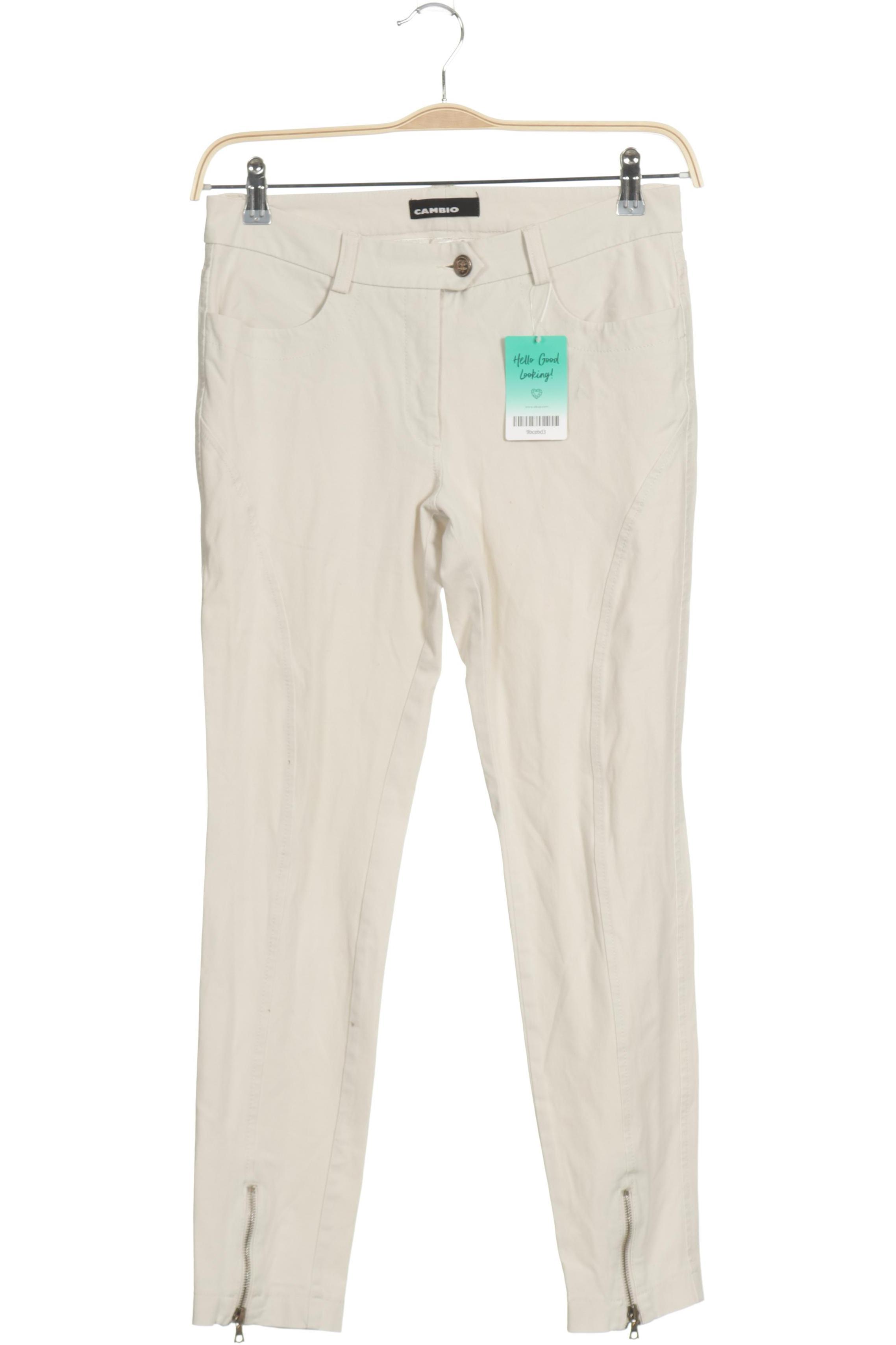 

Cambio Damen Jeans, weiß, Gr. 40