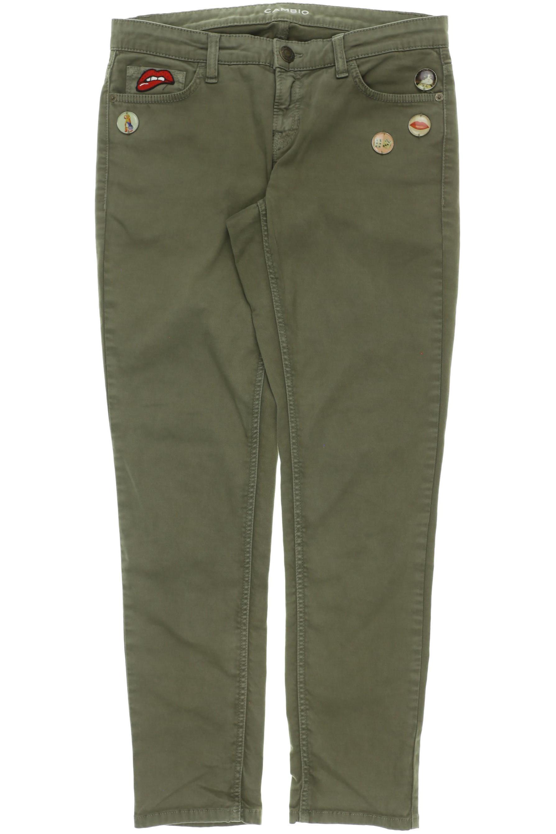 

Cambio Damen Jeans, grün, Gr. 36