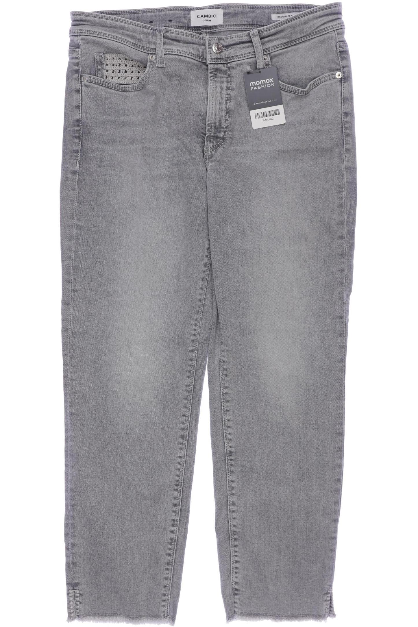 

Cambio Damen Jeans, grau, Gr. 32