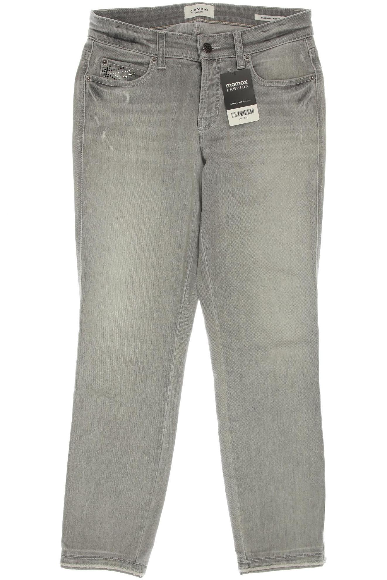 

Cambio Damen Jeans, grau, Gr. 38