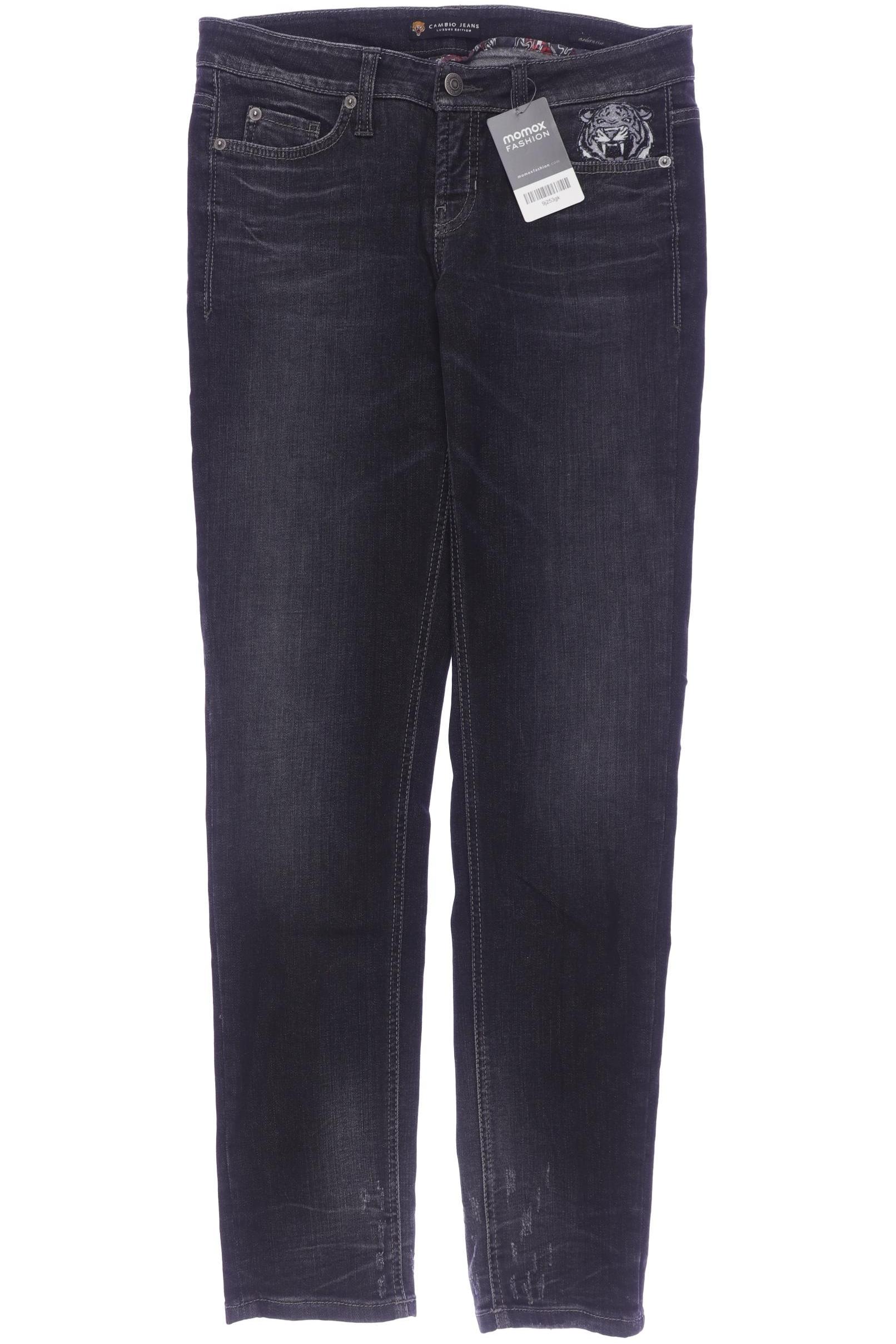Thumbnail - Cambio Damen Jeans, schwarz, Gr. 36