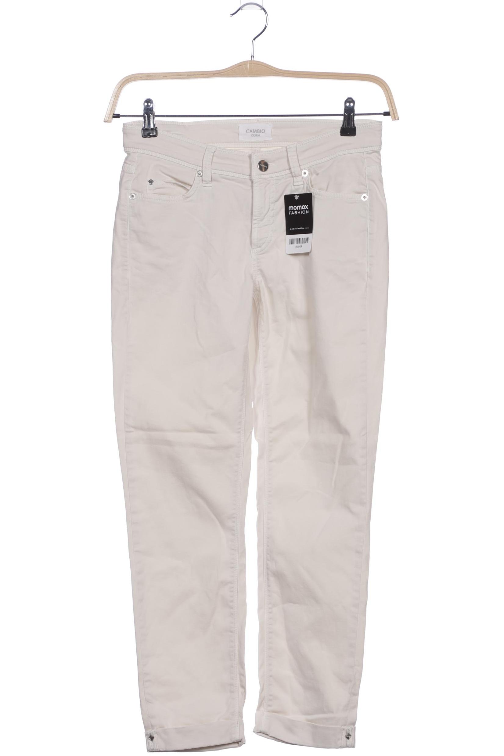 

Cambio Damen Jeans, cremeweiß, Gr. 36