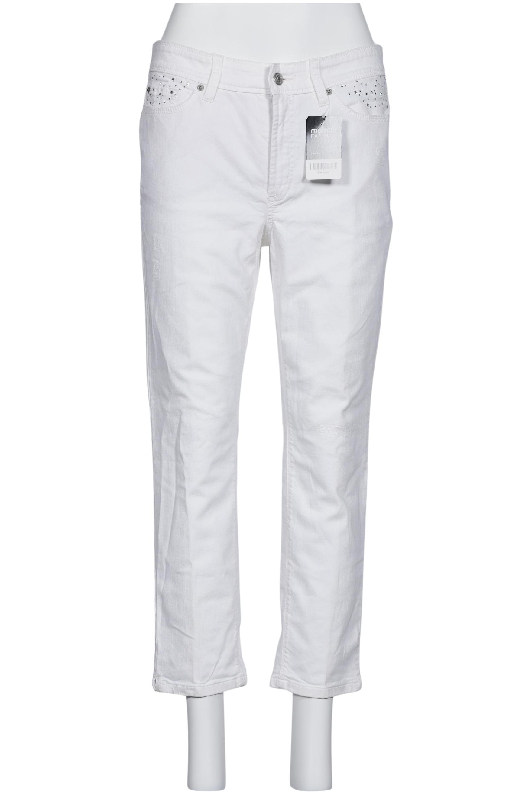 

Cambio Damen Jeans, weiß, Gr. 42