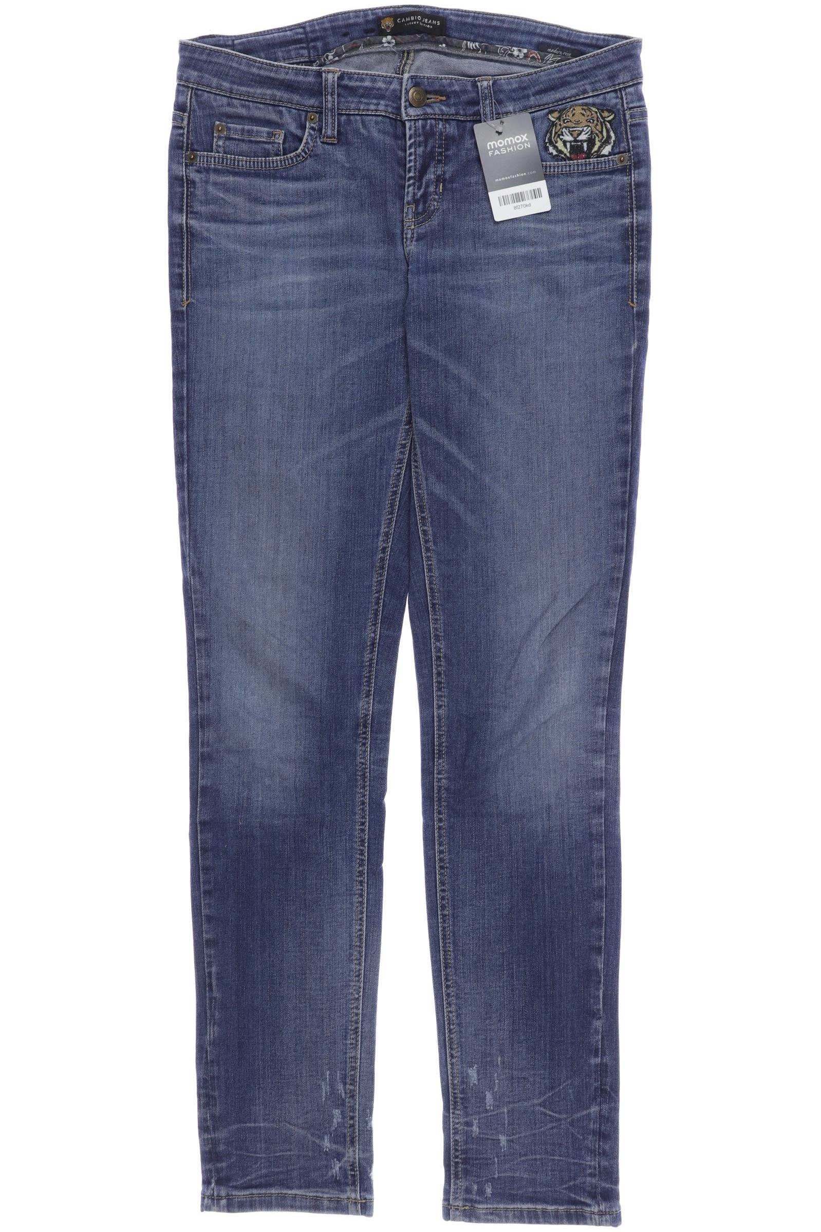 

Cambio Damen Jeans, blau, Gr. 38