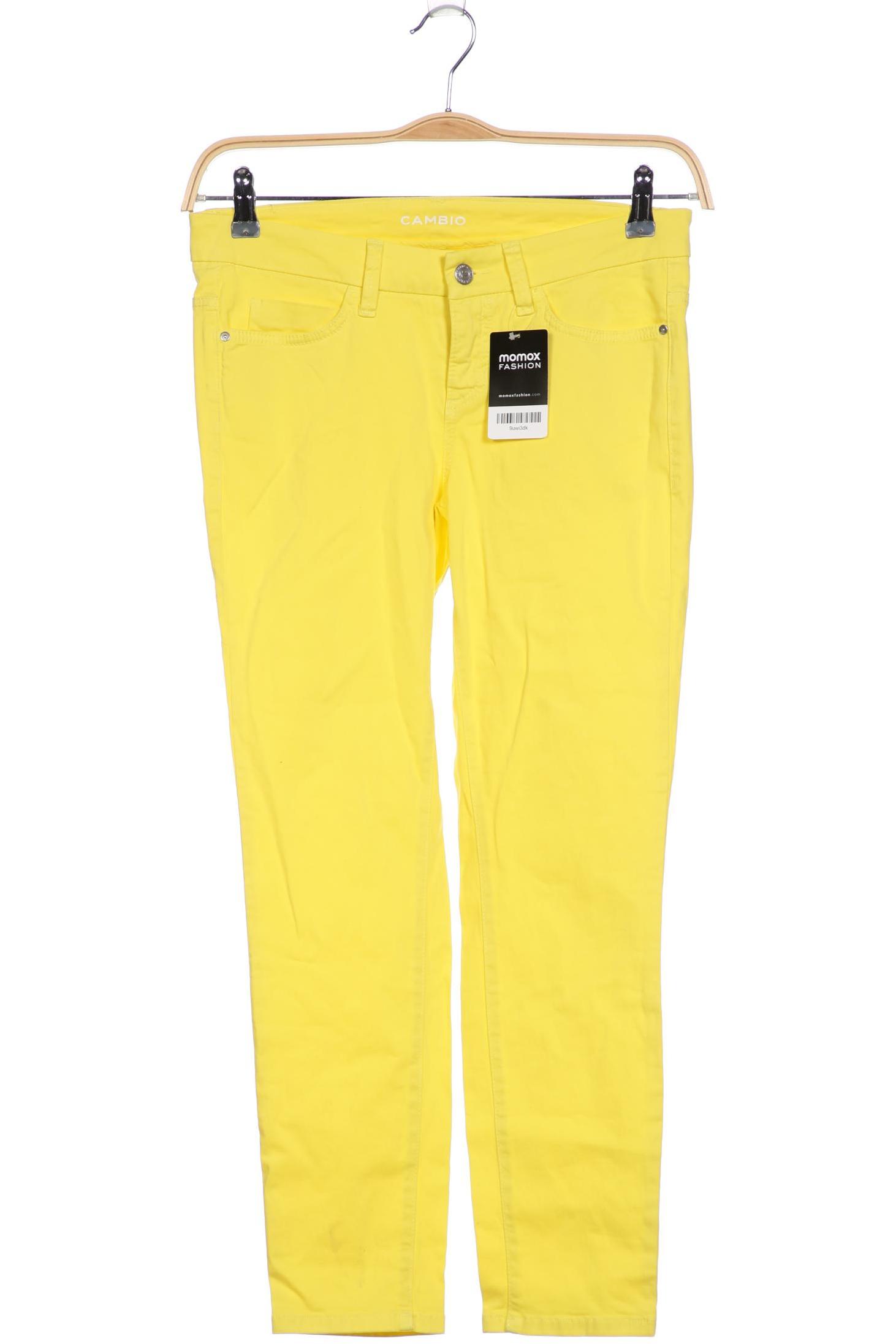 

Cambio Damen Jeans, gelb, Gr. 36