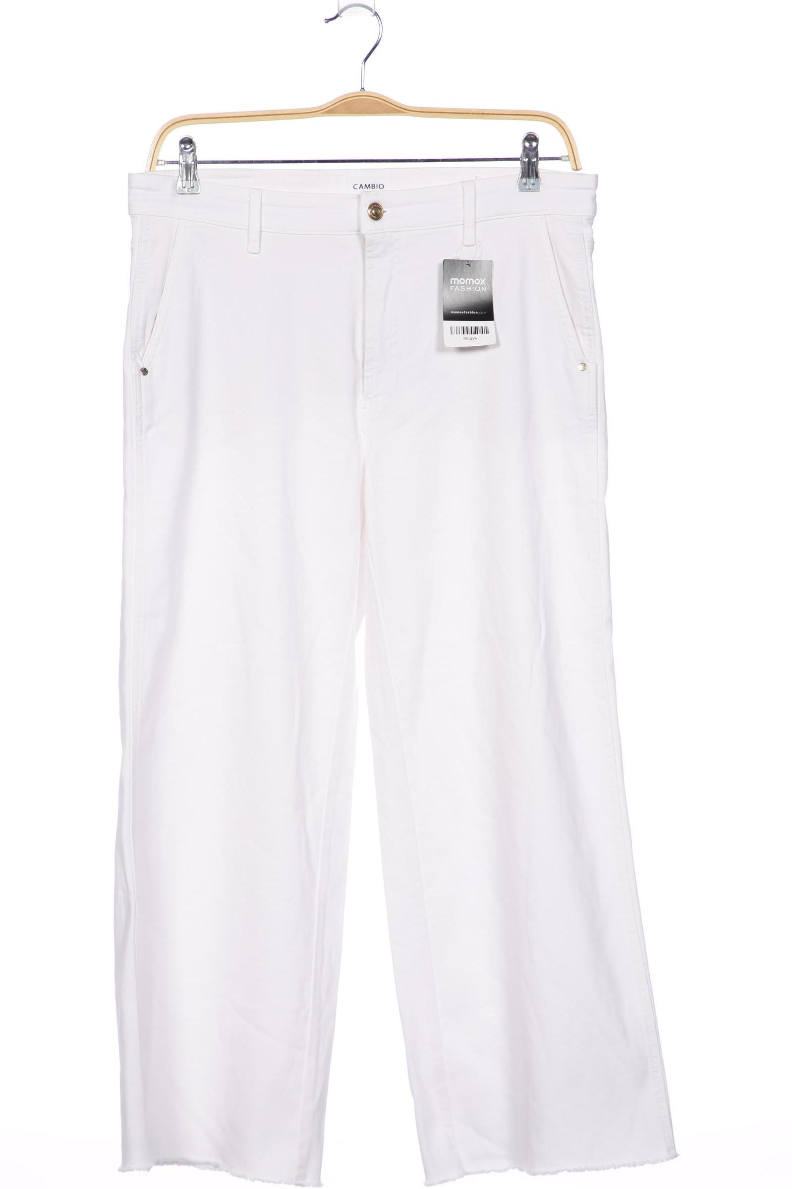 

Cambio Damen Jeans, weiß, Gr. 42