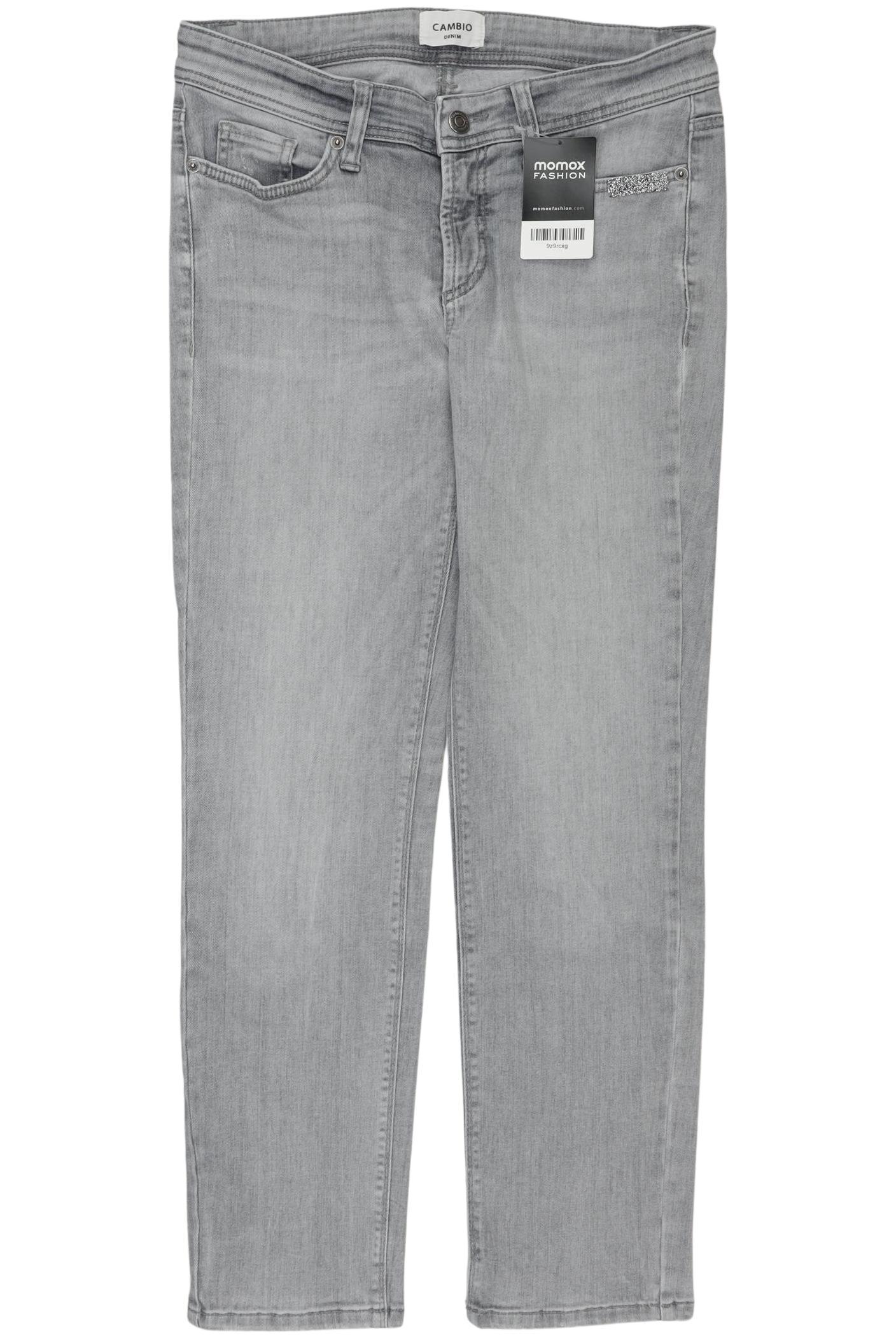 

Cambio Damen Jeans, grau, Gr. 38