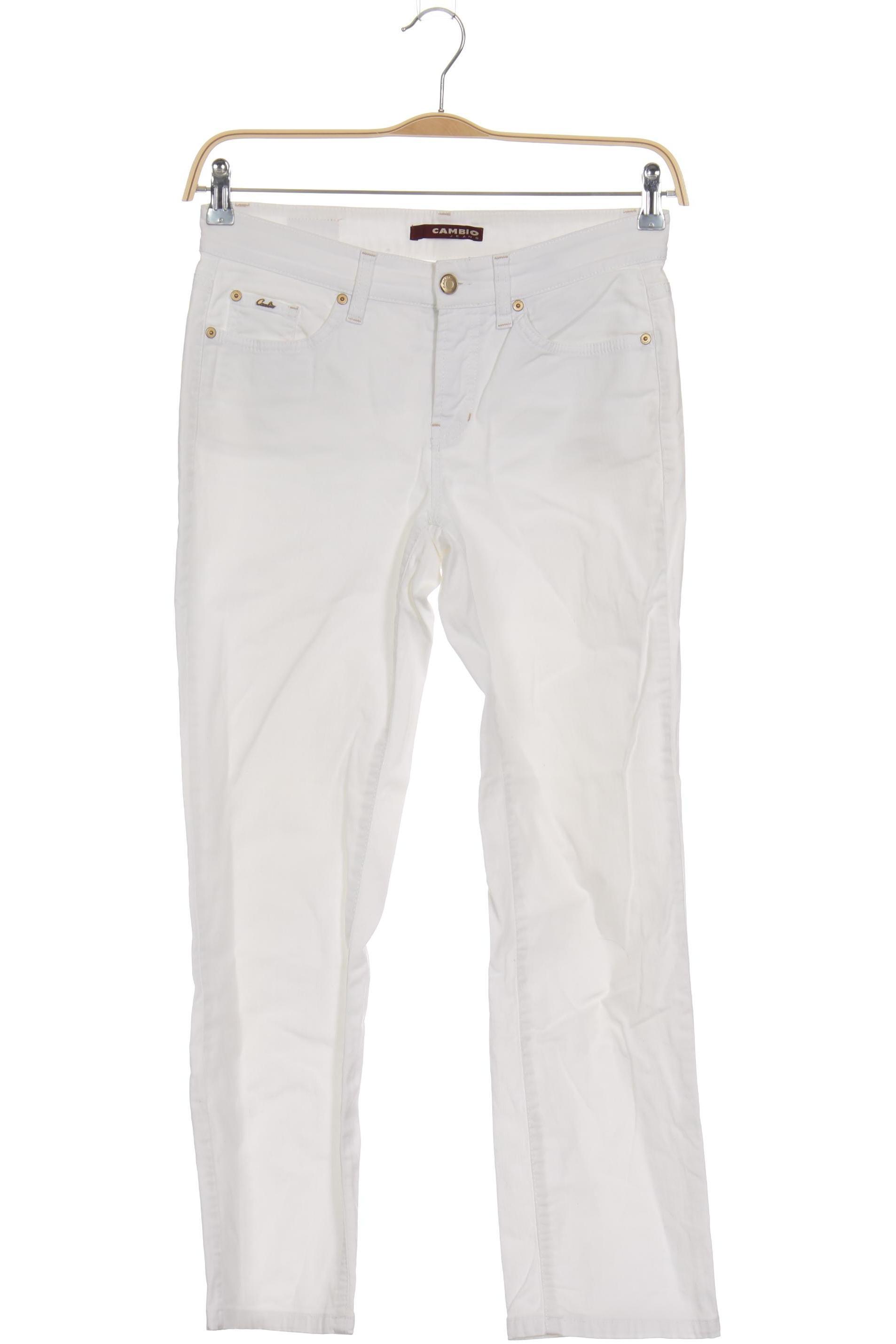 

Cambio Damen Jeans, weiß, Gr. 38