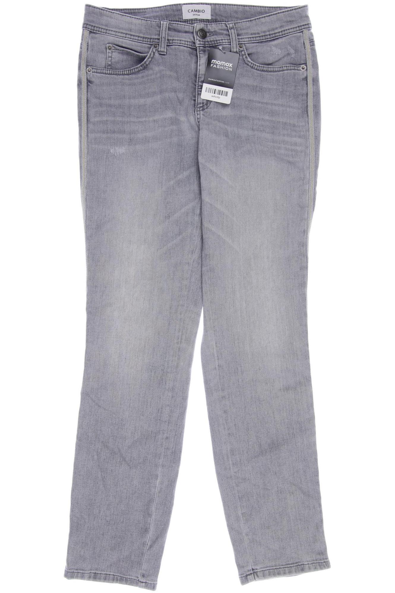 

Cambio Damen Jeans, grau, Gr. 30