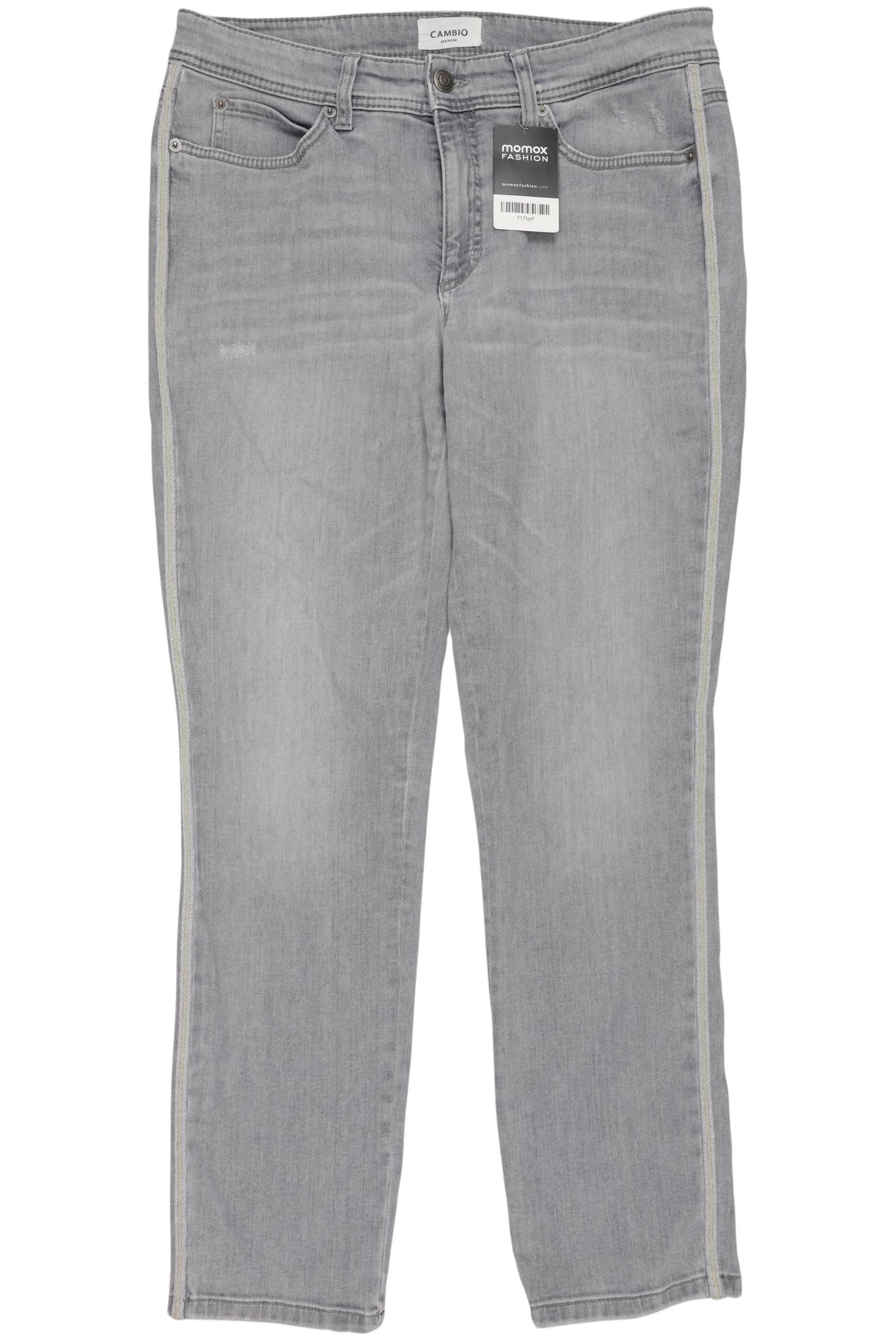 

Cambio Damen Jeans, grau, Gr. 42