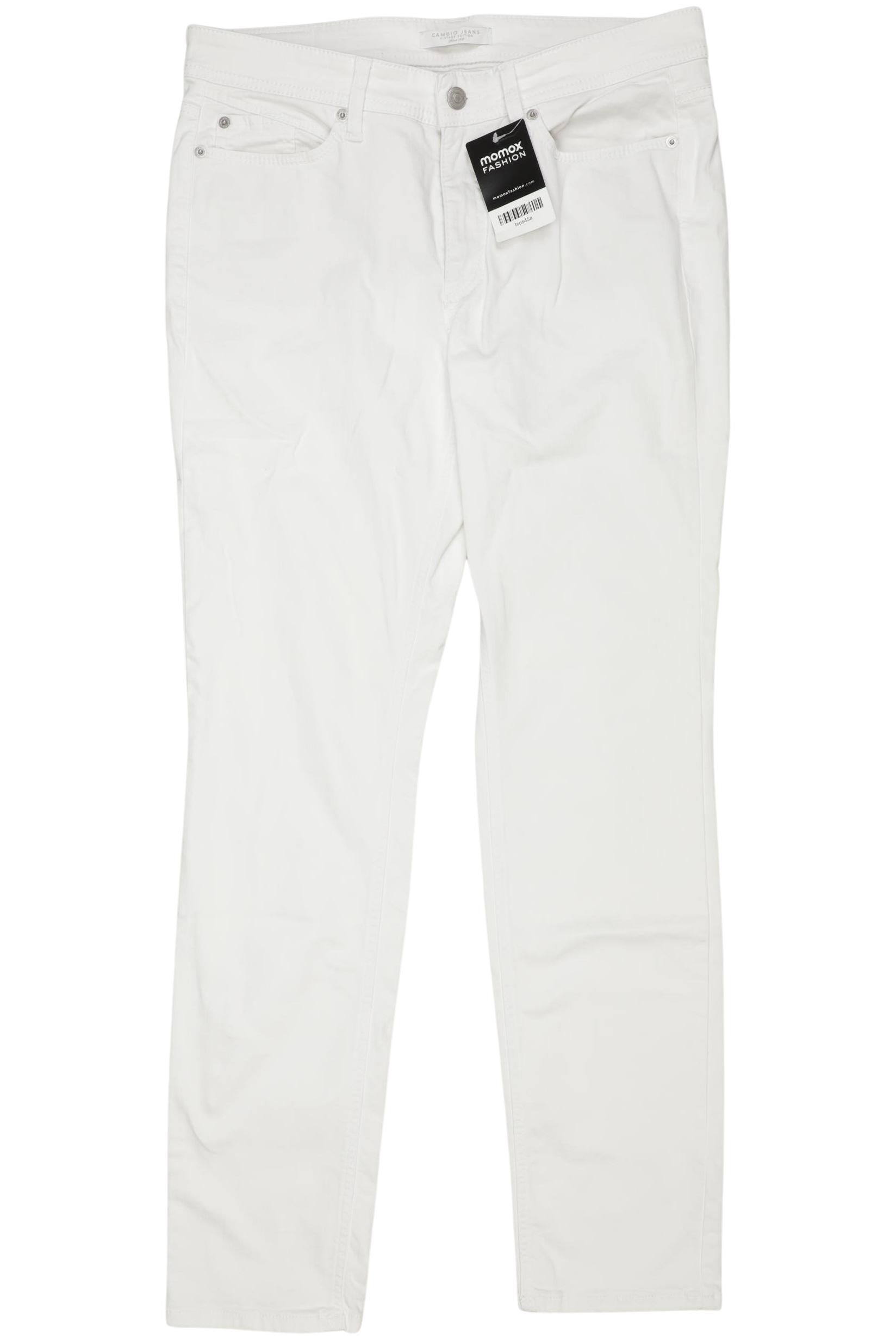 

Cambio Damen Jeans, weiß, Gr. 33