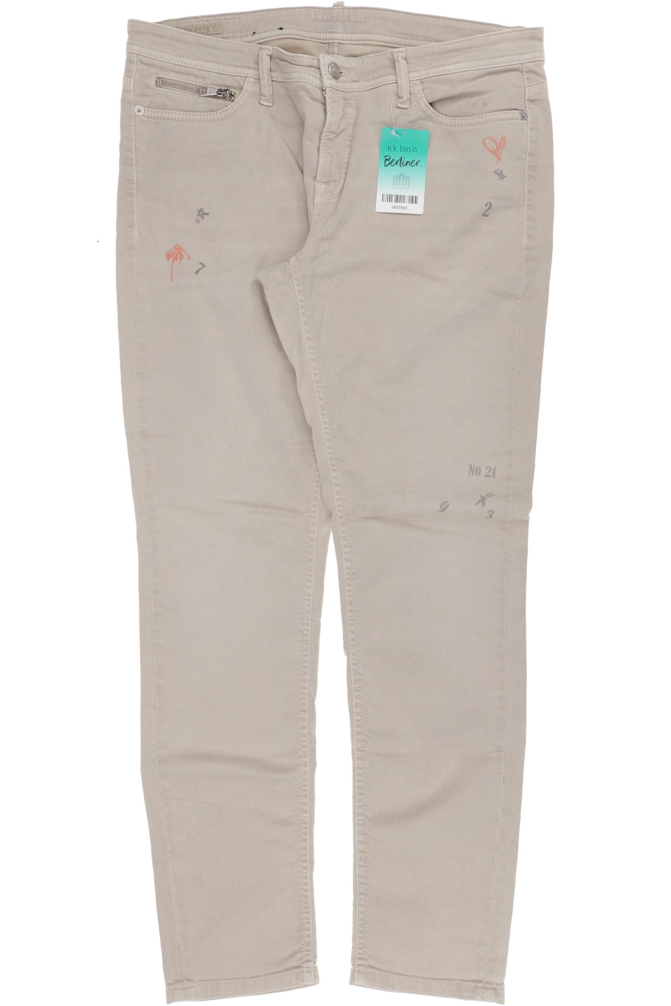 

Cambio Damen Jeans, beige, Gr. 34