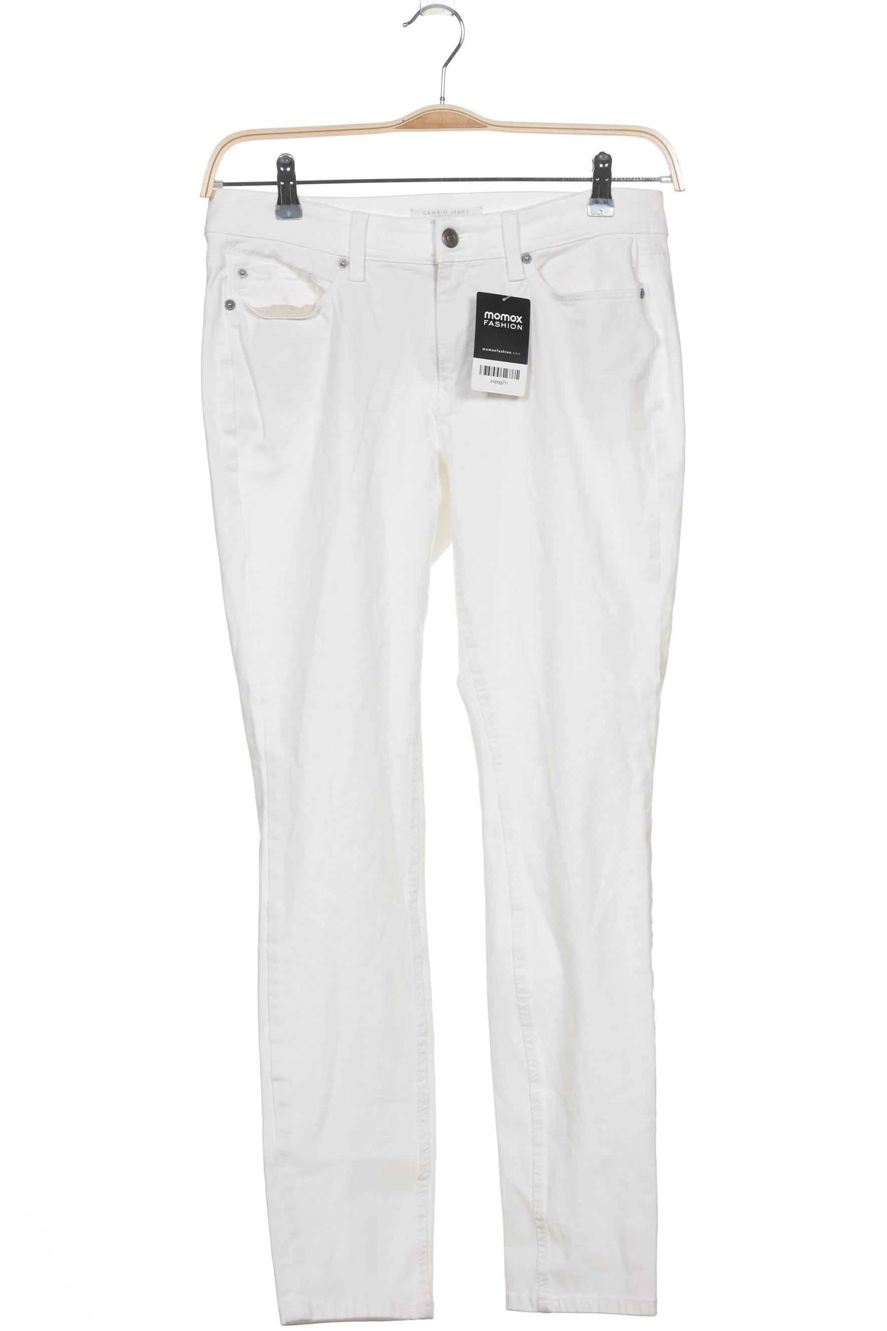 

Cambio Damen Jeans, weiß, Gr. 40