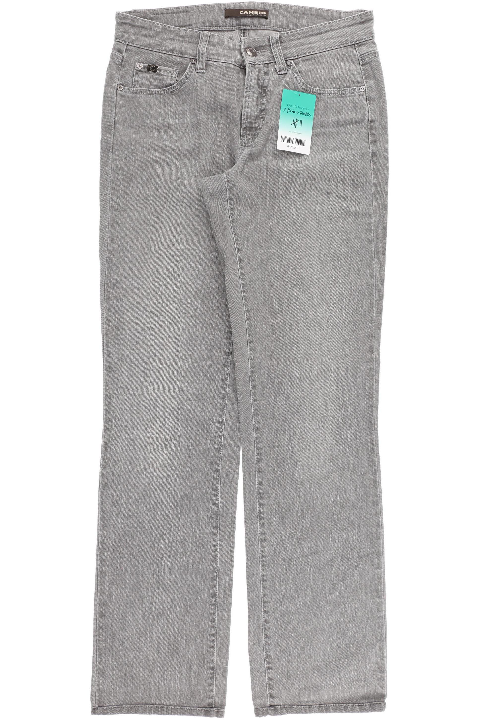 

Cambio Damen Jeans, grau, Gr. 28