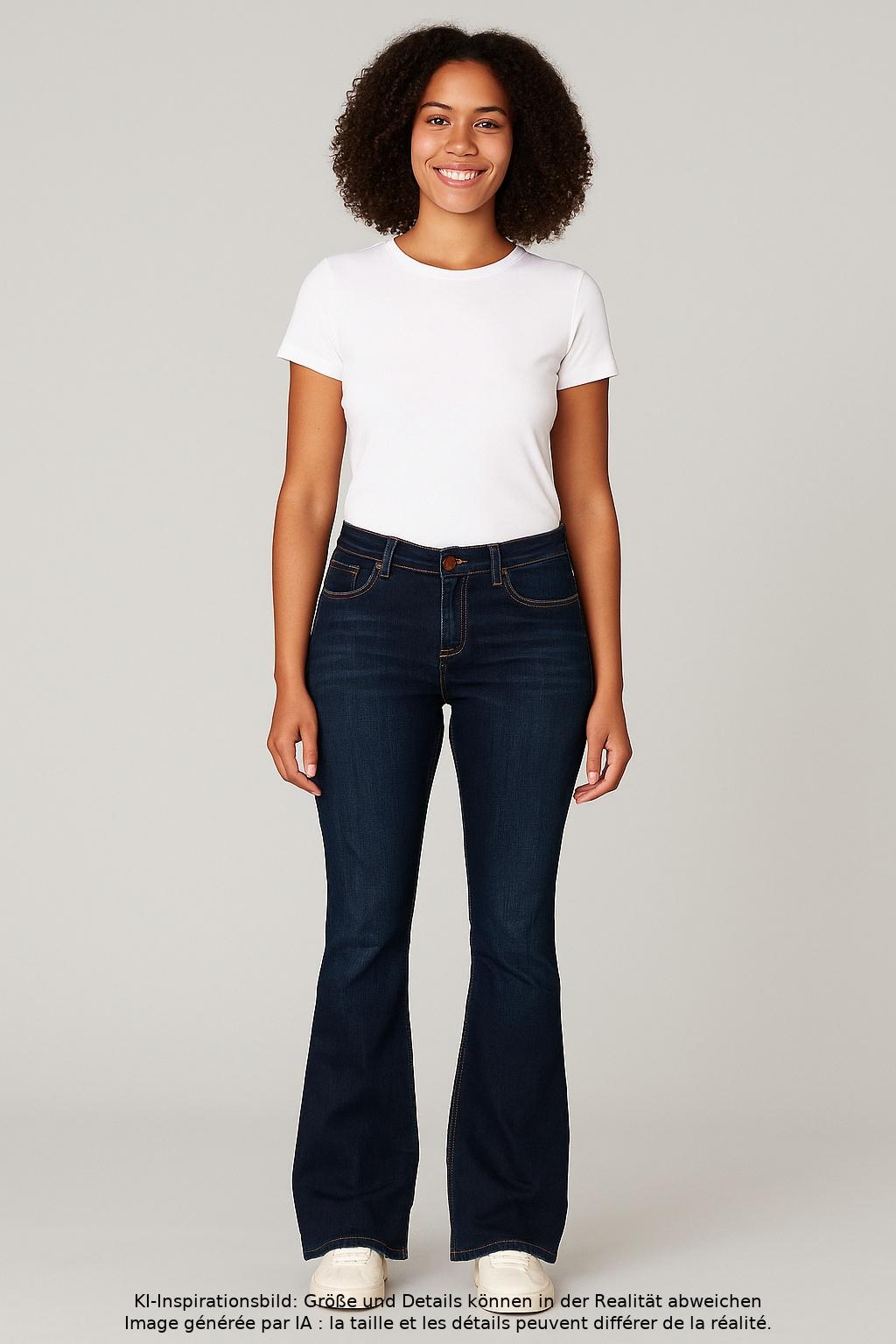 

Cambio Damen Jeans, marineblau, Gr. 38