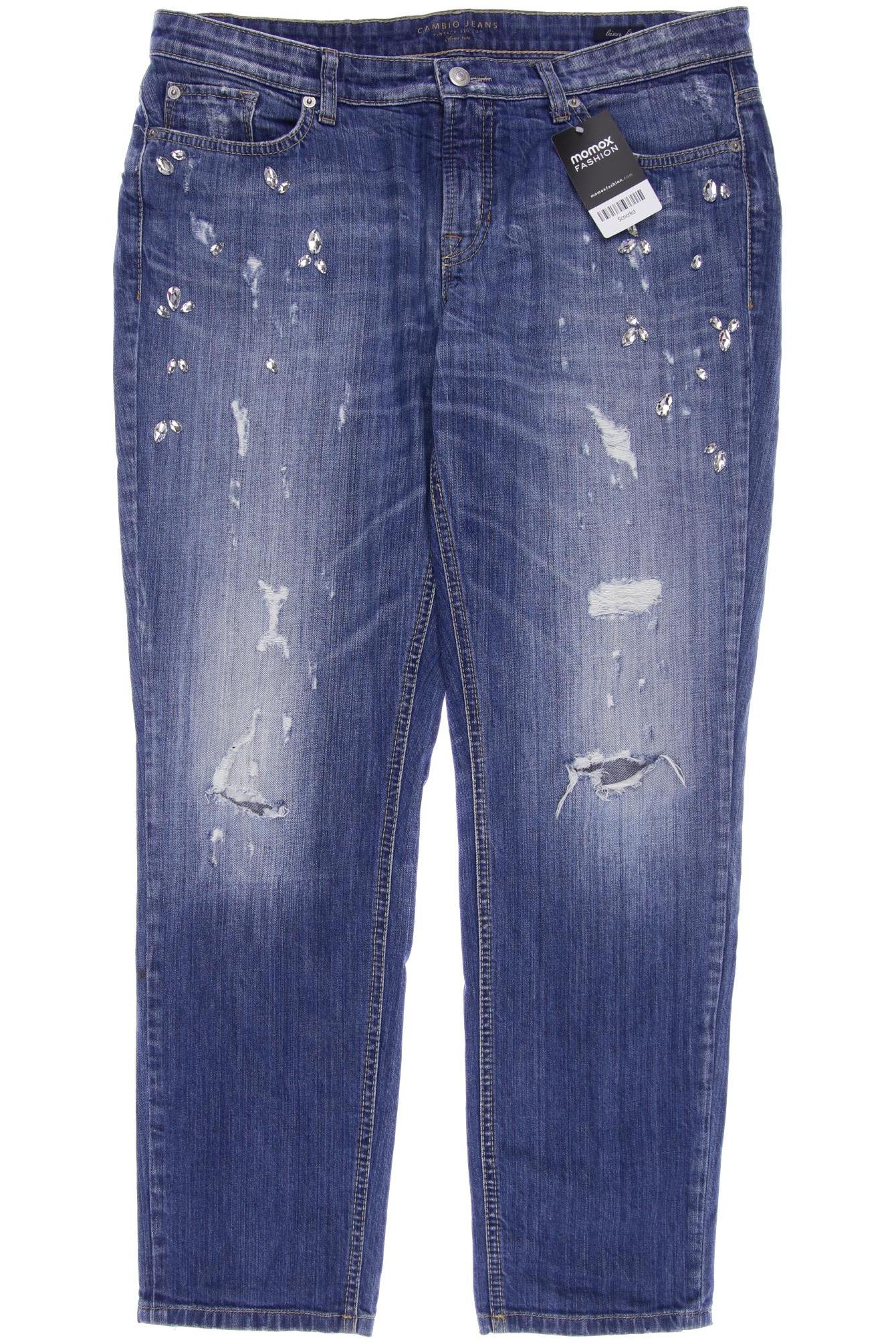 

Cambio Damen Jeans, blau, Gr. 48