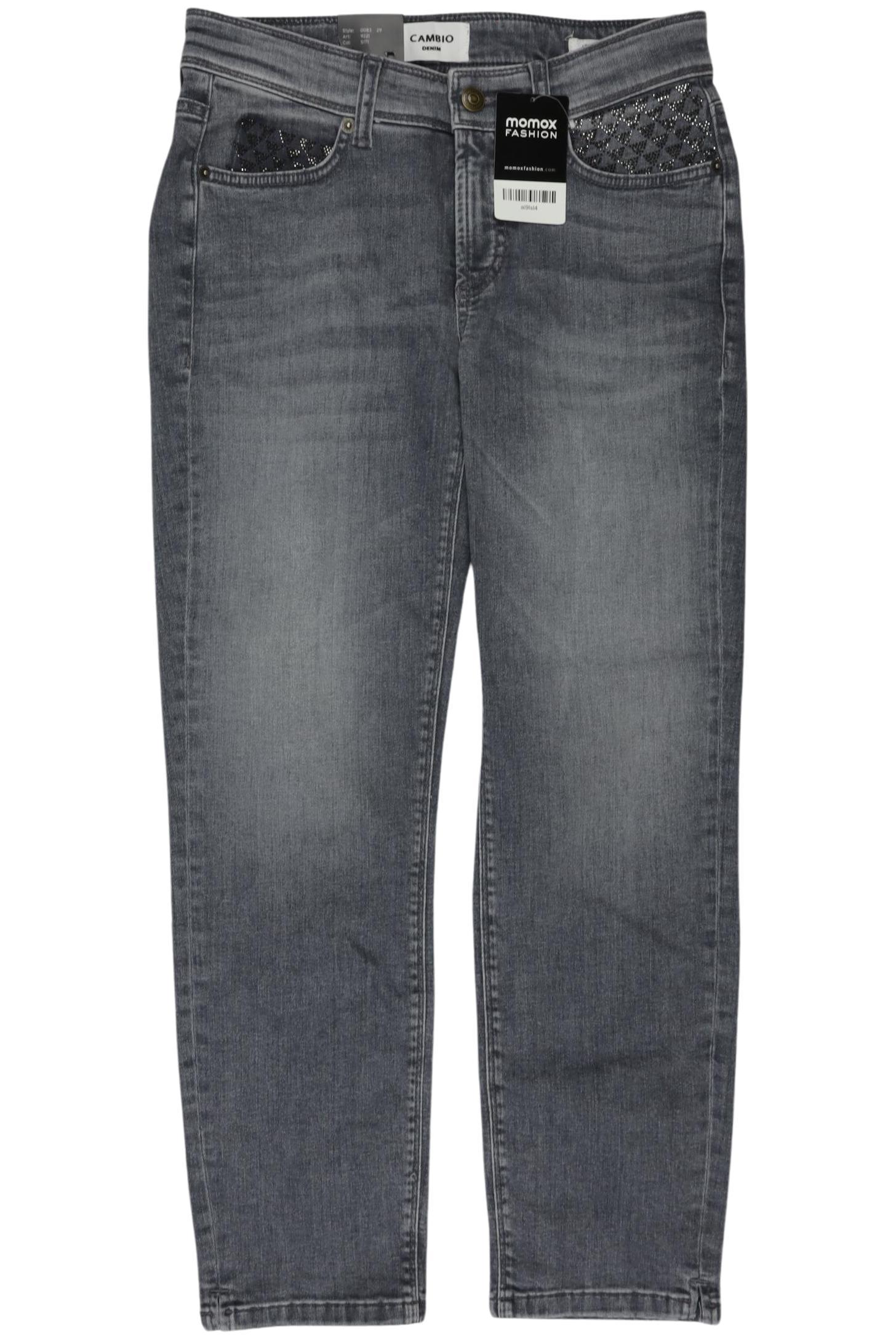 

Cambio Damen Jeans, grau, Gr. 34