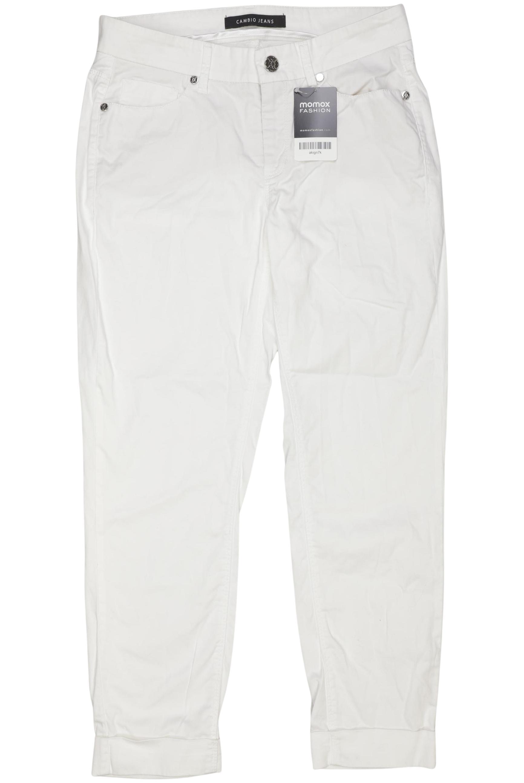 

Cambio Damen Jeans, weiß, Gr. 36