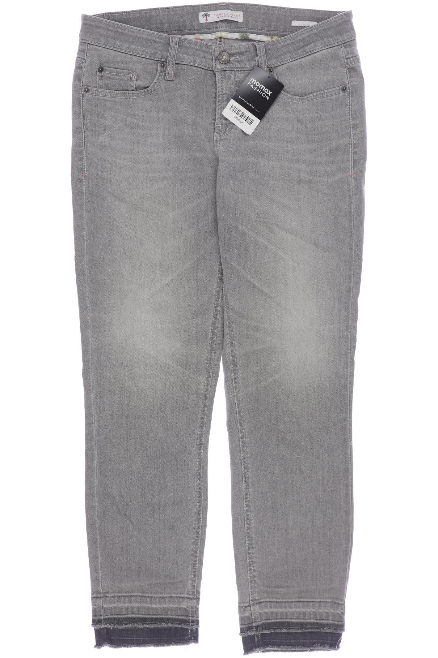 

Cambio Damen Jeans, grau, Gr. 38