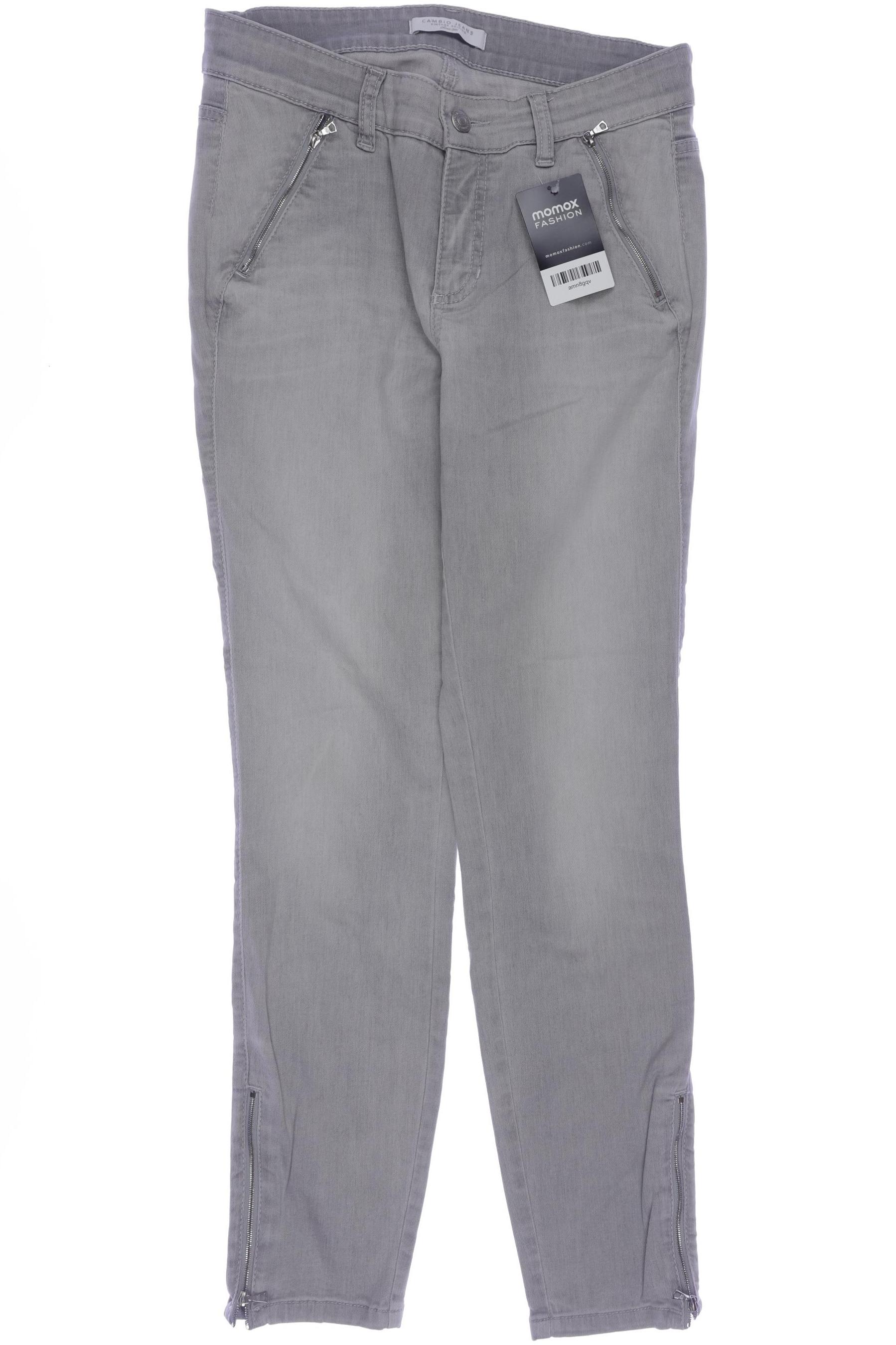 

Cambio Damen Jeans, grau, Gr. 38