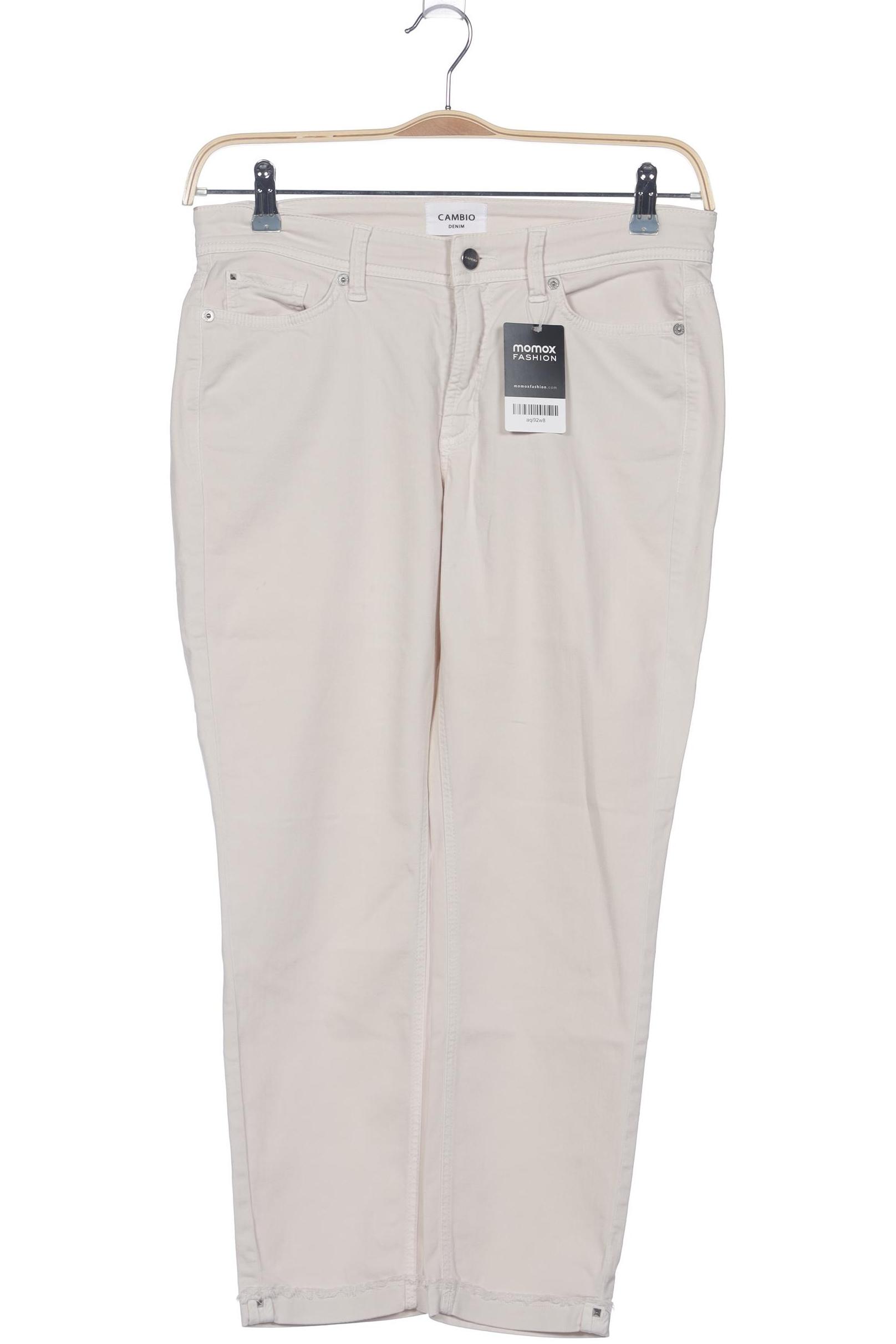 

Cambio Damen Jeans, cremeweiß, Gr. 29