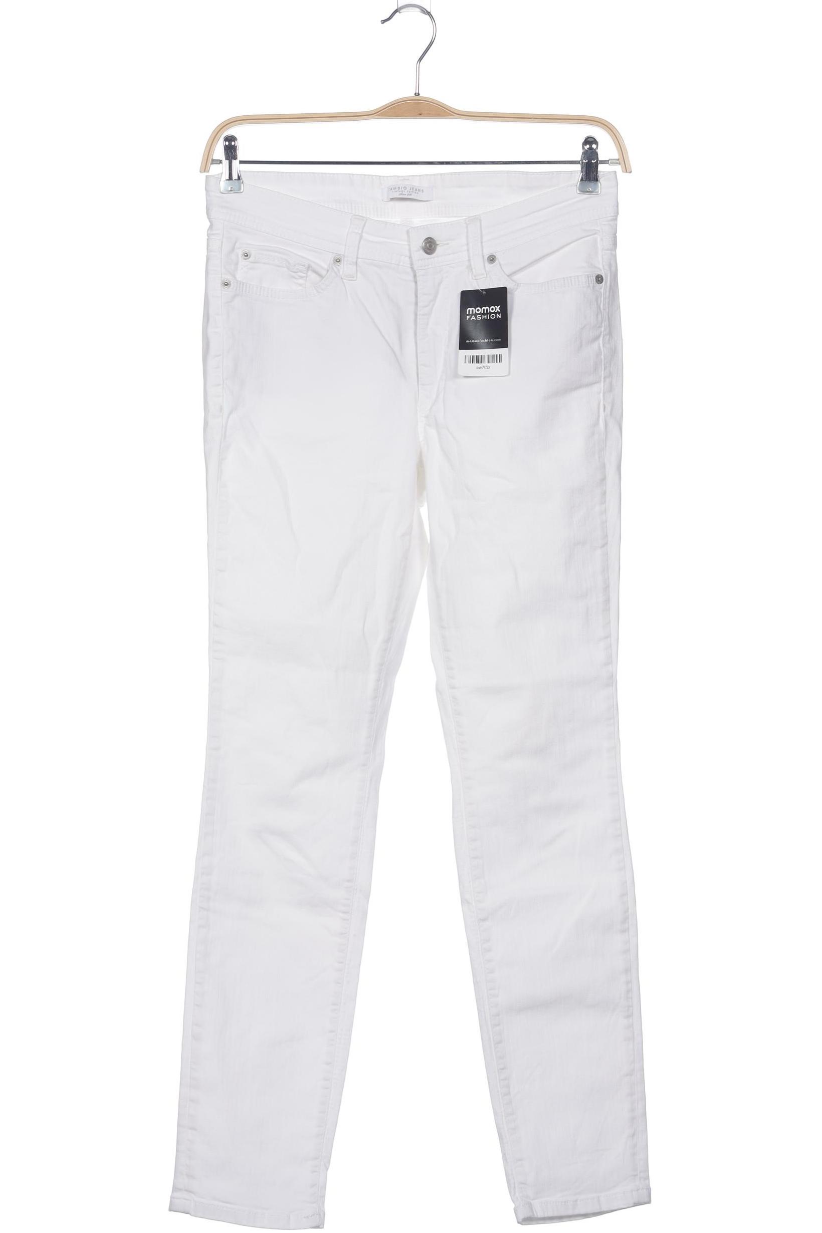 

Cambio Damen Jeans, weiß, Gr. 42