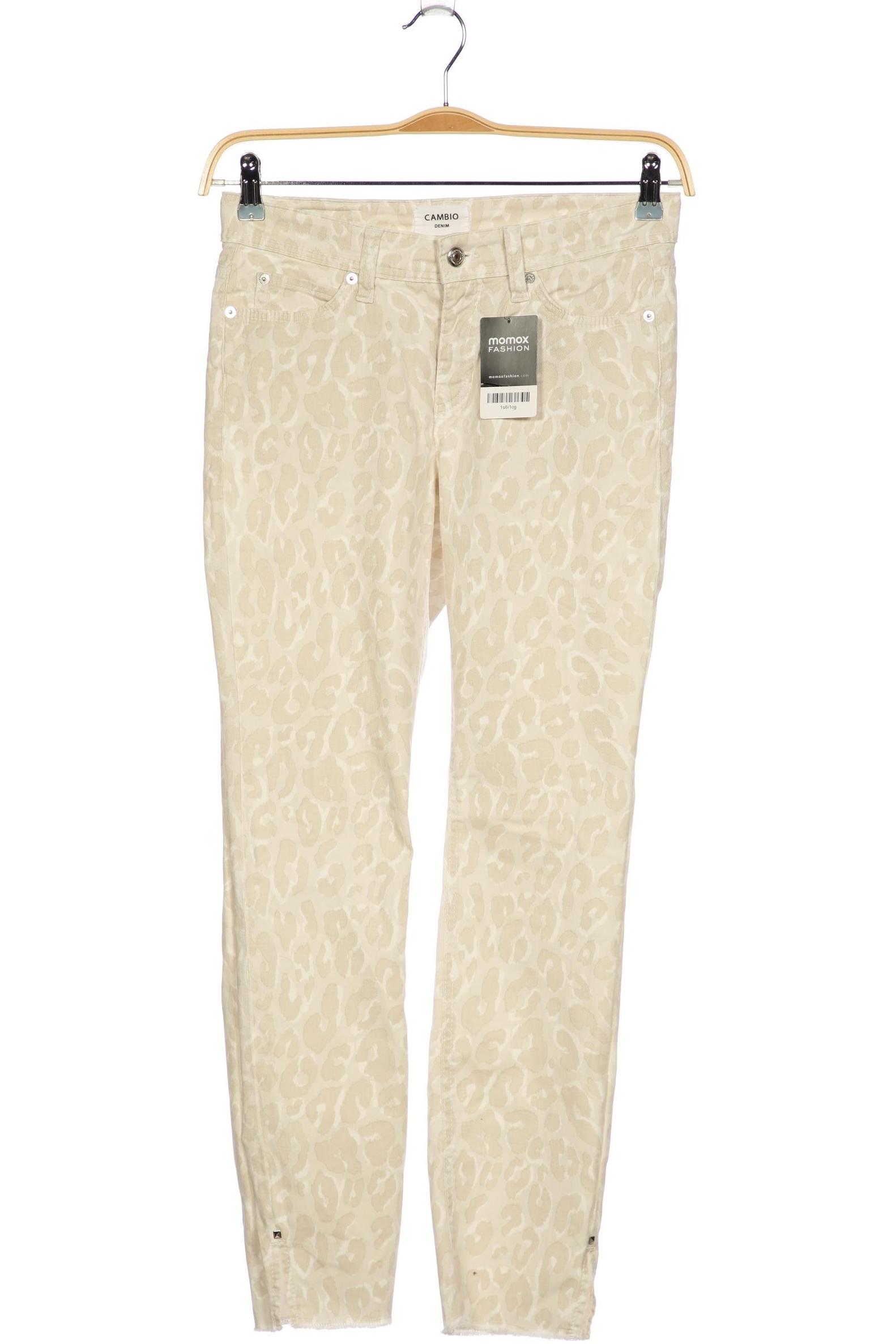

Cambio Damen Jeans, beige, Gr. 36