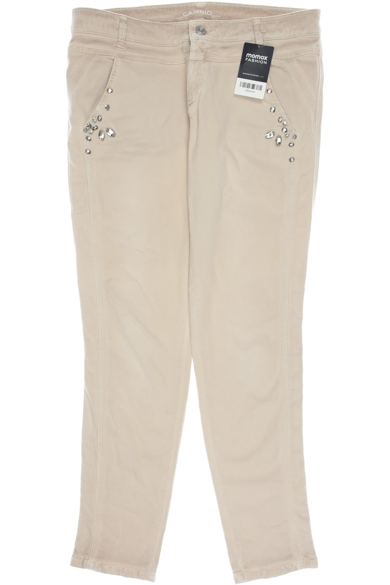 

Cambio Damen Jeans, beige, Gr. 32