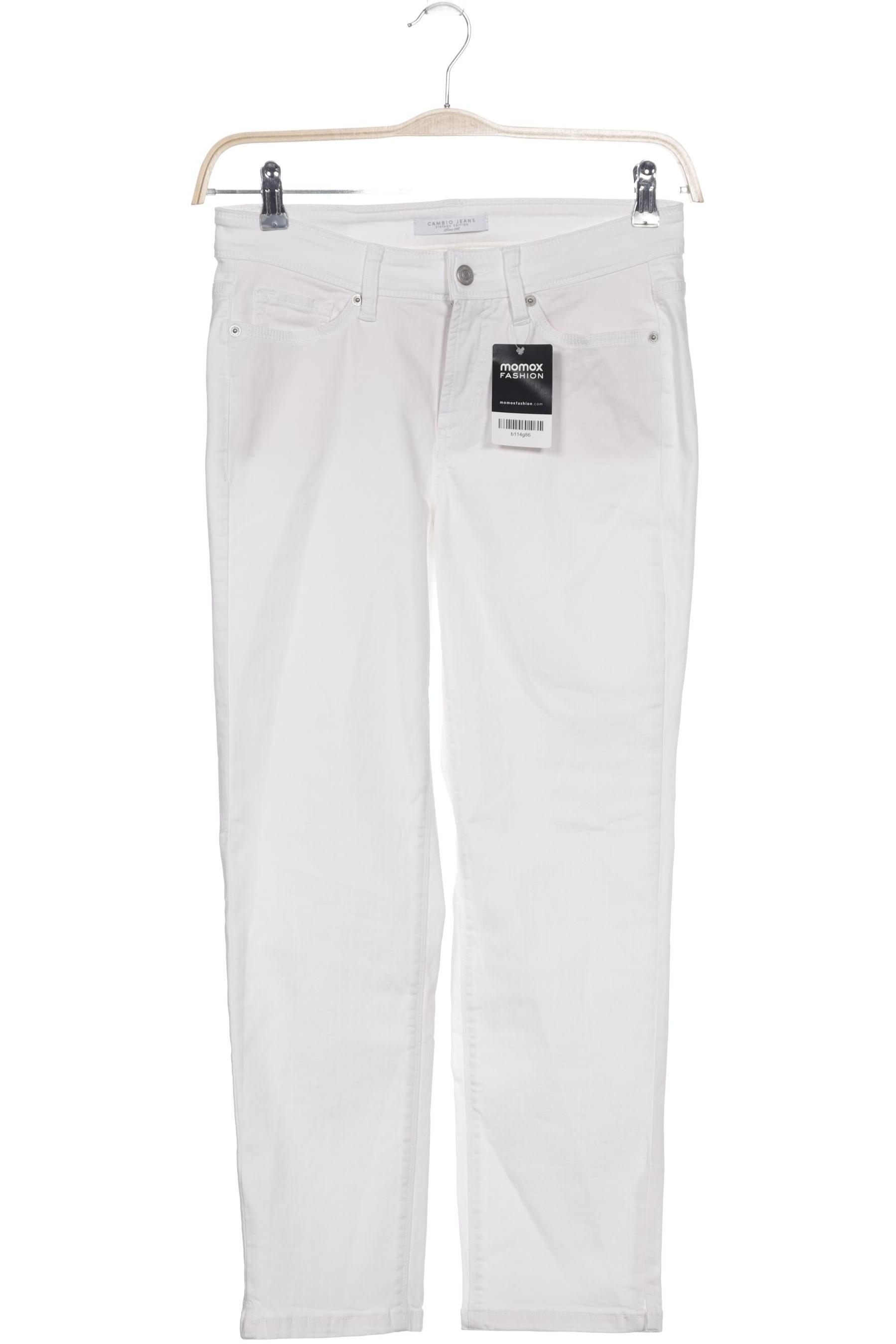 

Cambio Damen Jeans, weiß, Gr. 38