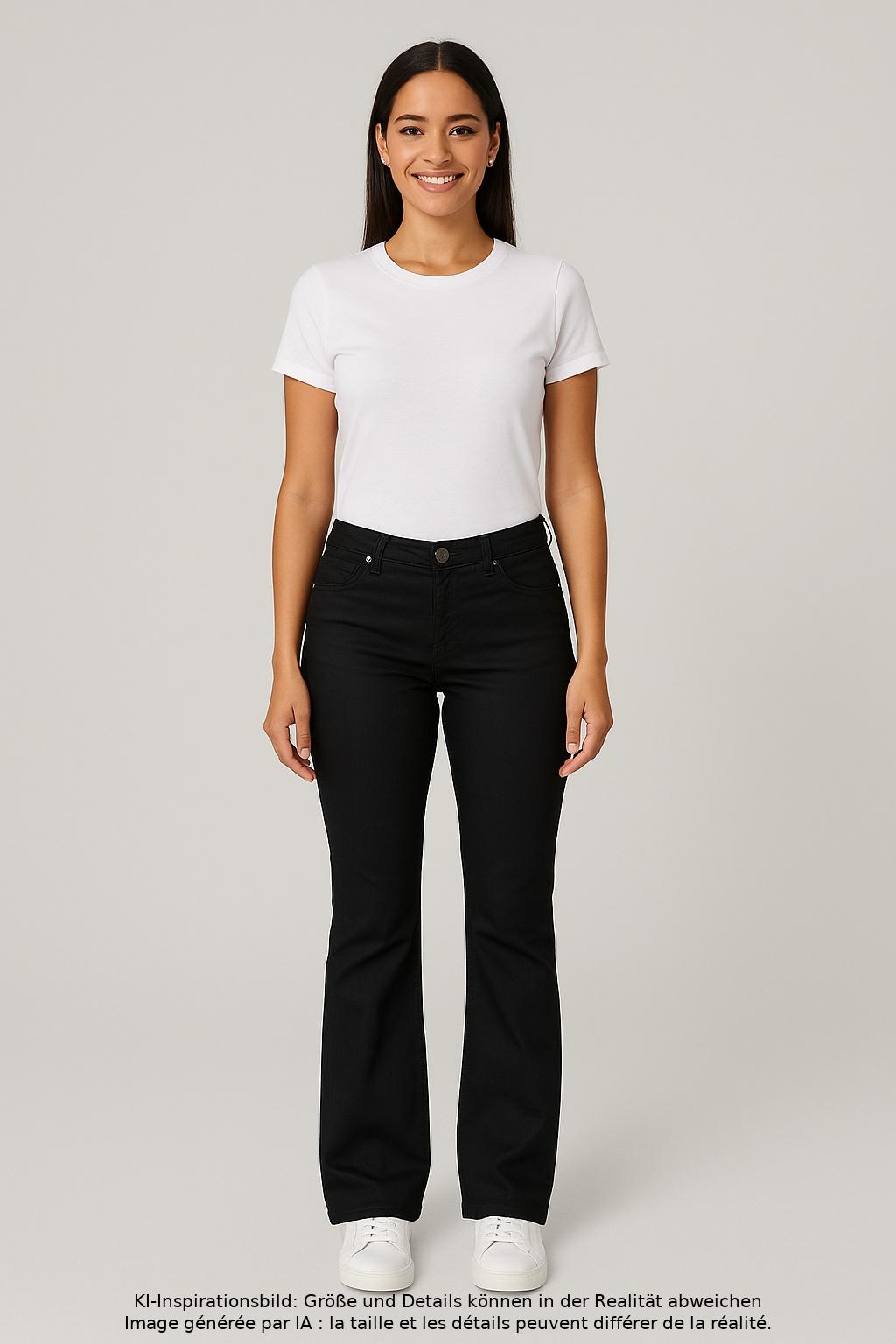 

Cambio Damen Jeans, schwarz, Gr. 36