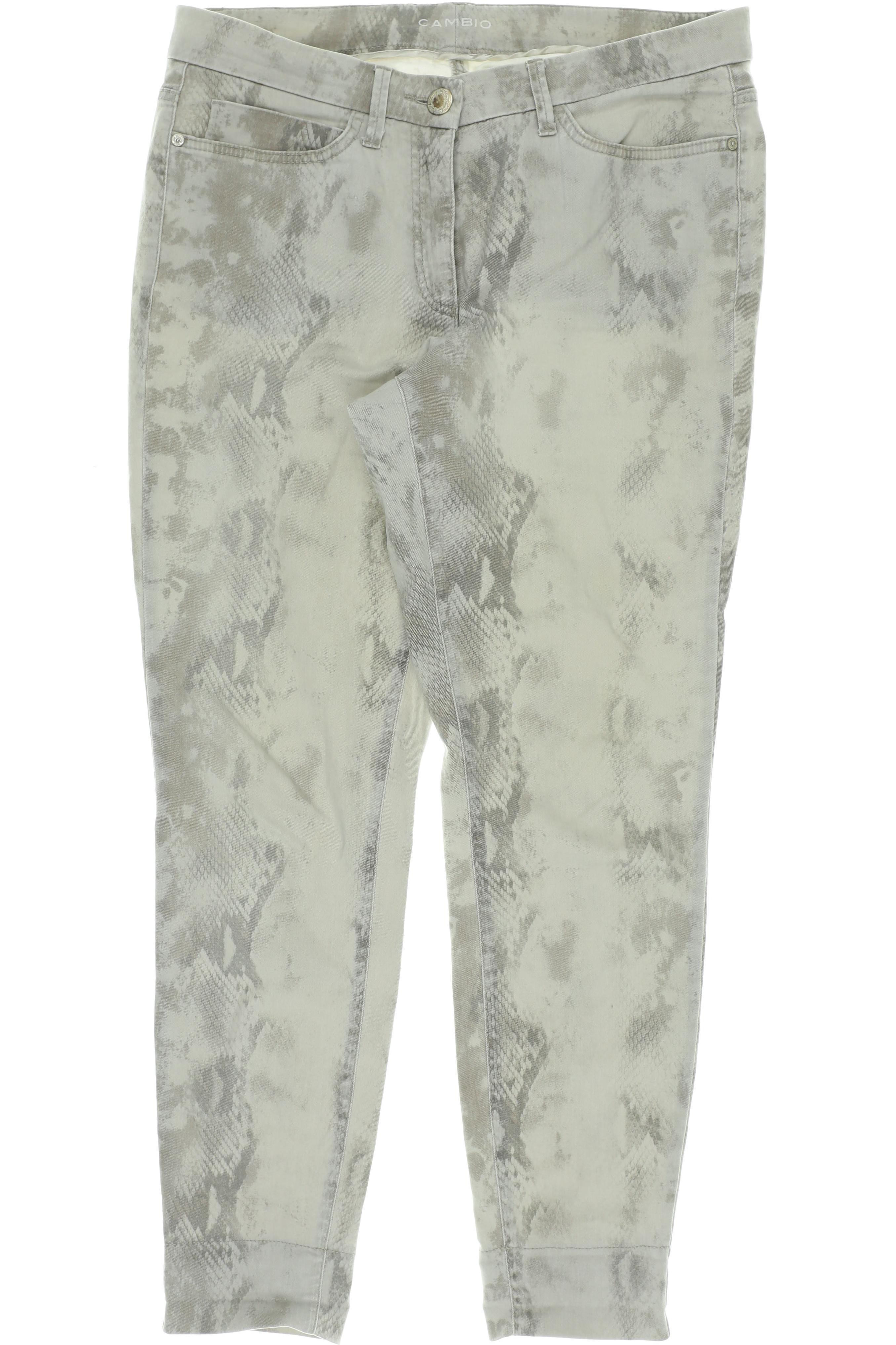 

Cambio Damen Jeans, grau, Gr. 34