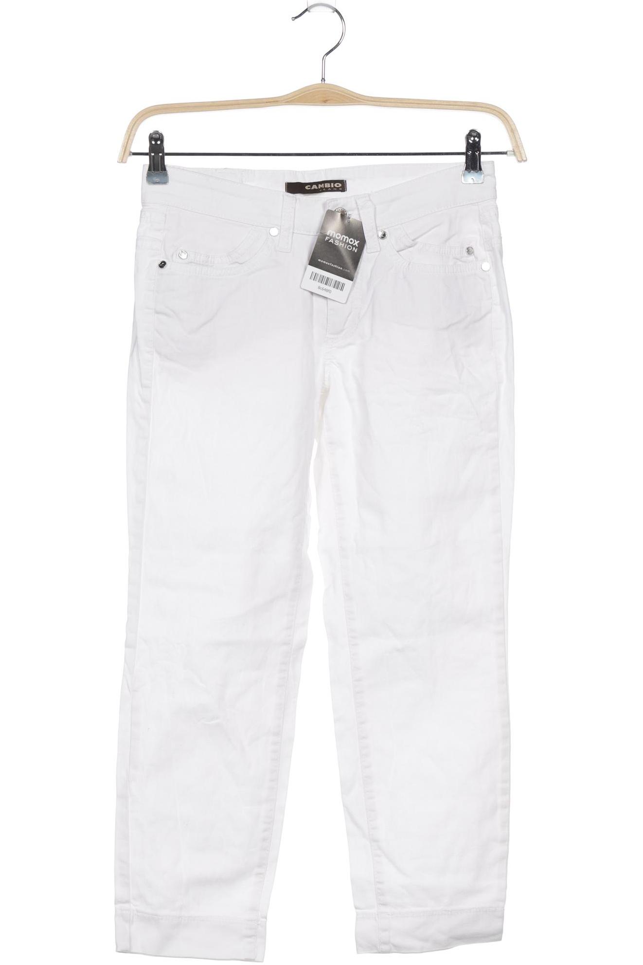 

Cambio Damen Jeans, weiß, Gr. 34