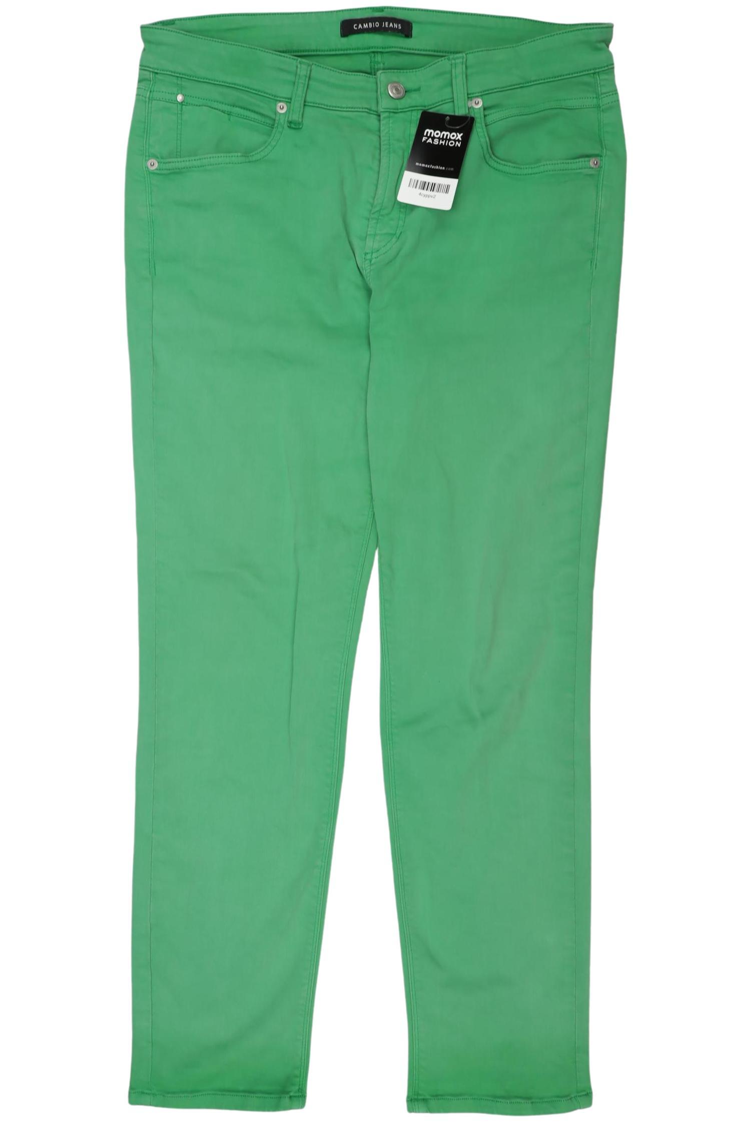 

Cambio Damen Jeans, grün, Gr. 42