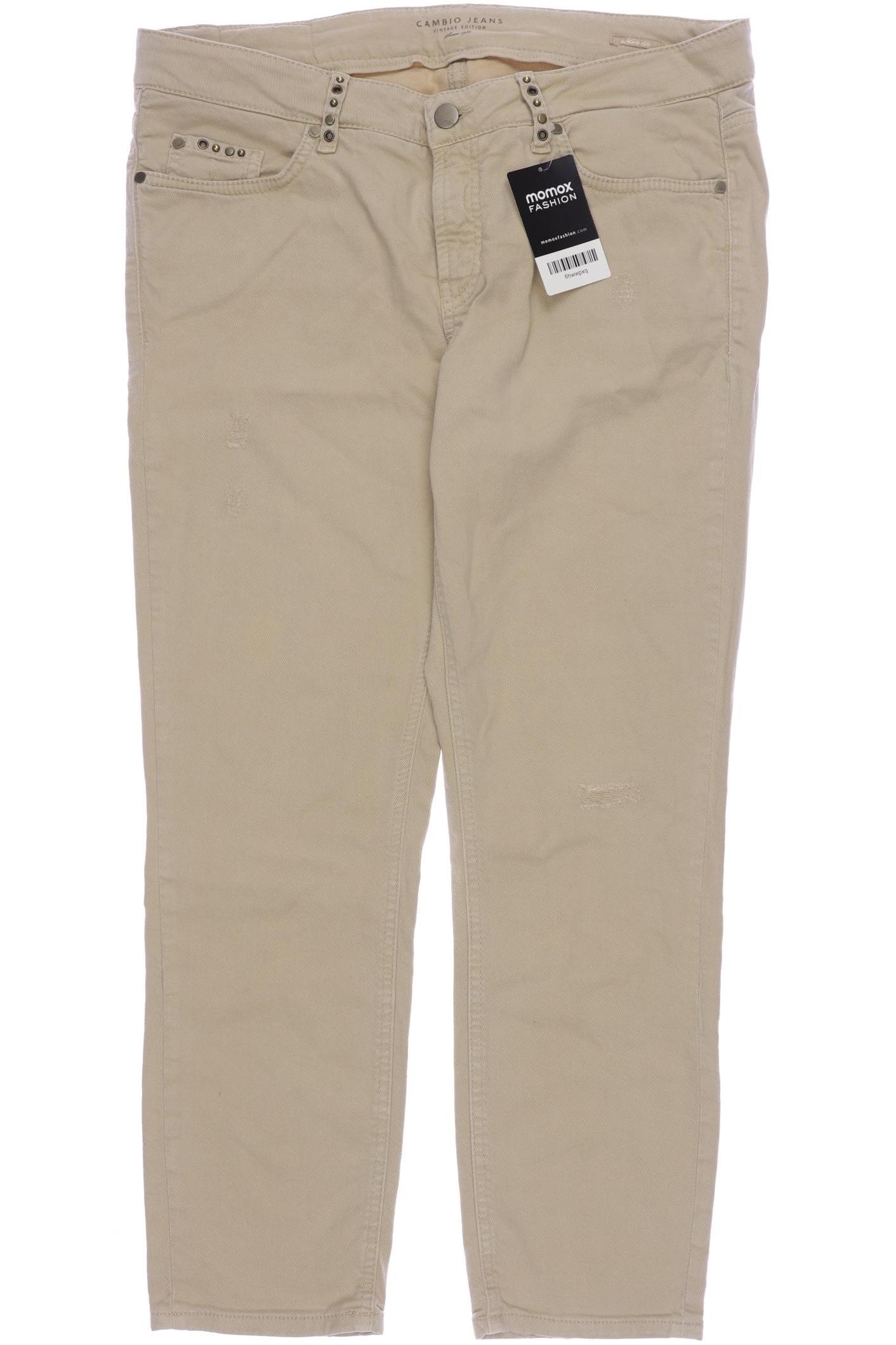 

Cambio Damen Jeans, beige, Gr. 42
