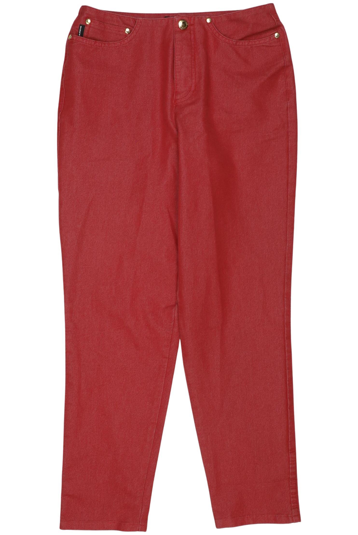 

Cambio Damen Jeans, rot, Gr. 36