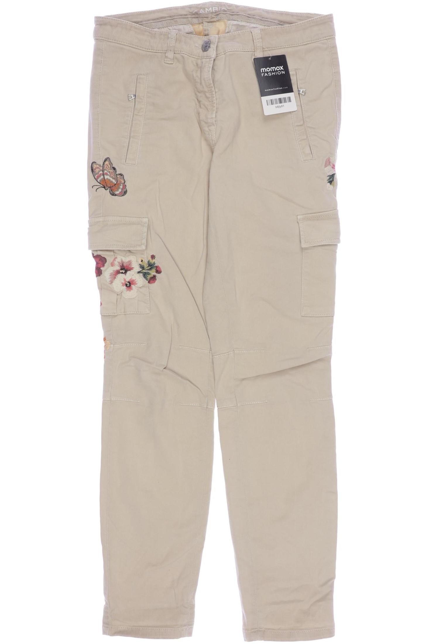 

Cambio Damen Jeans, beige, Gr. 34
