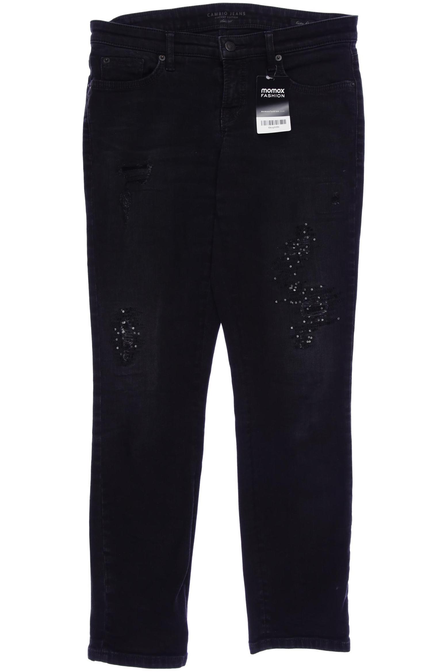 

Cambio Damen Jeans, schwarz, Gr. 31